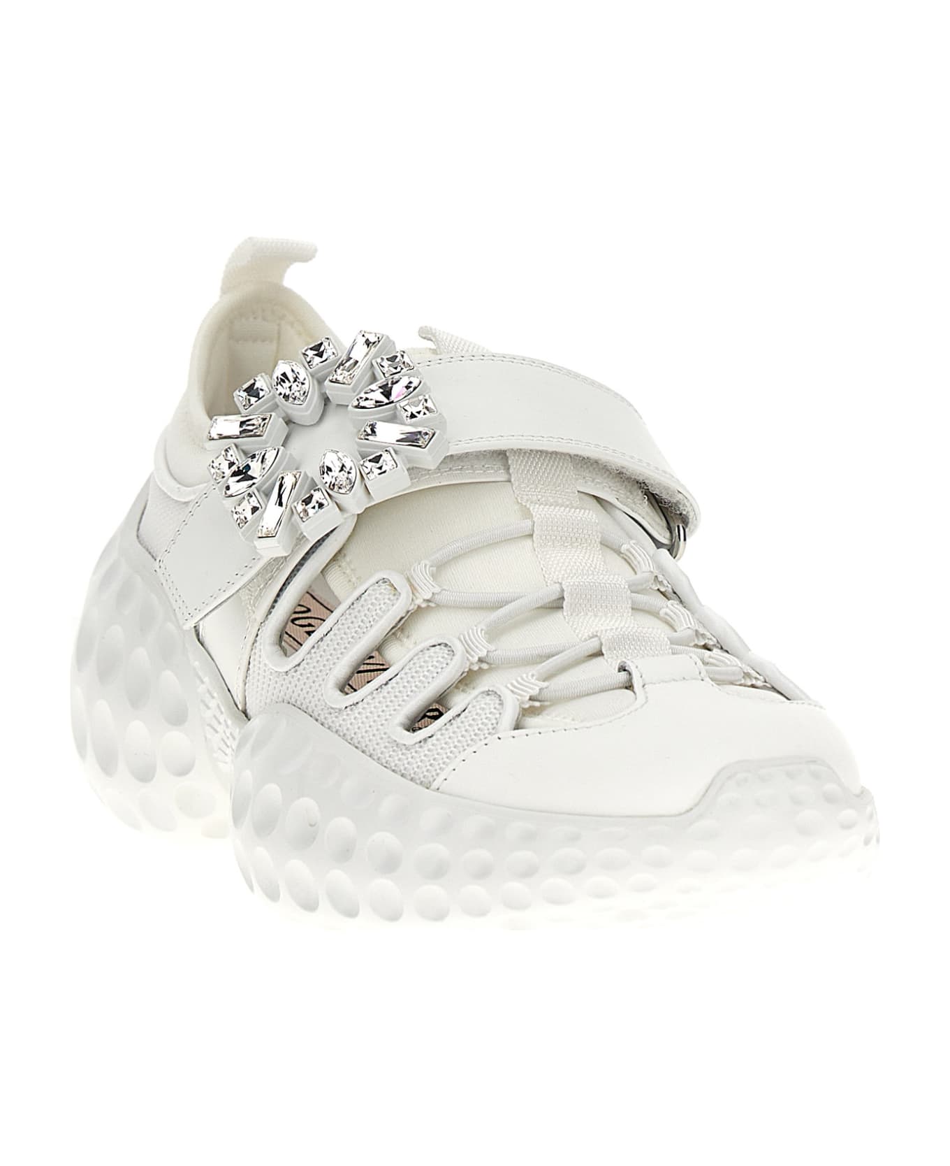 Roger Vivier 
viv
 Run Light Trekky
 Sneakers - White