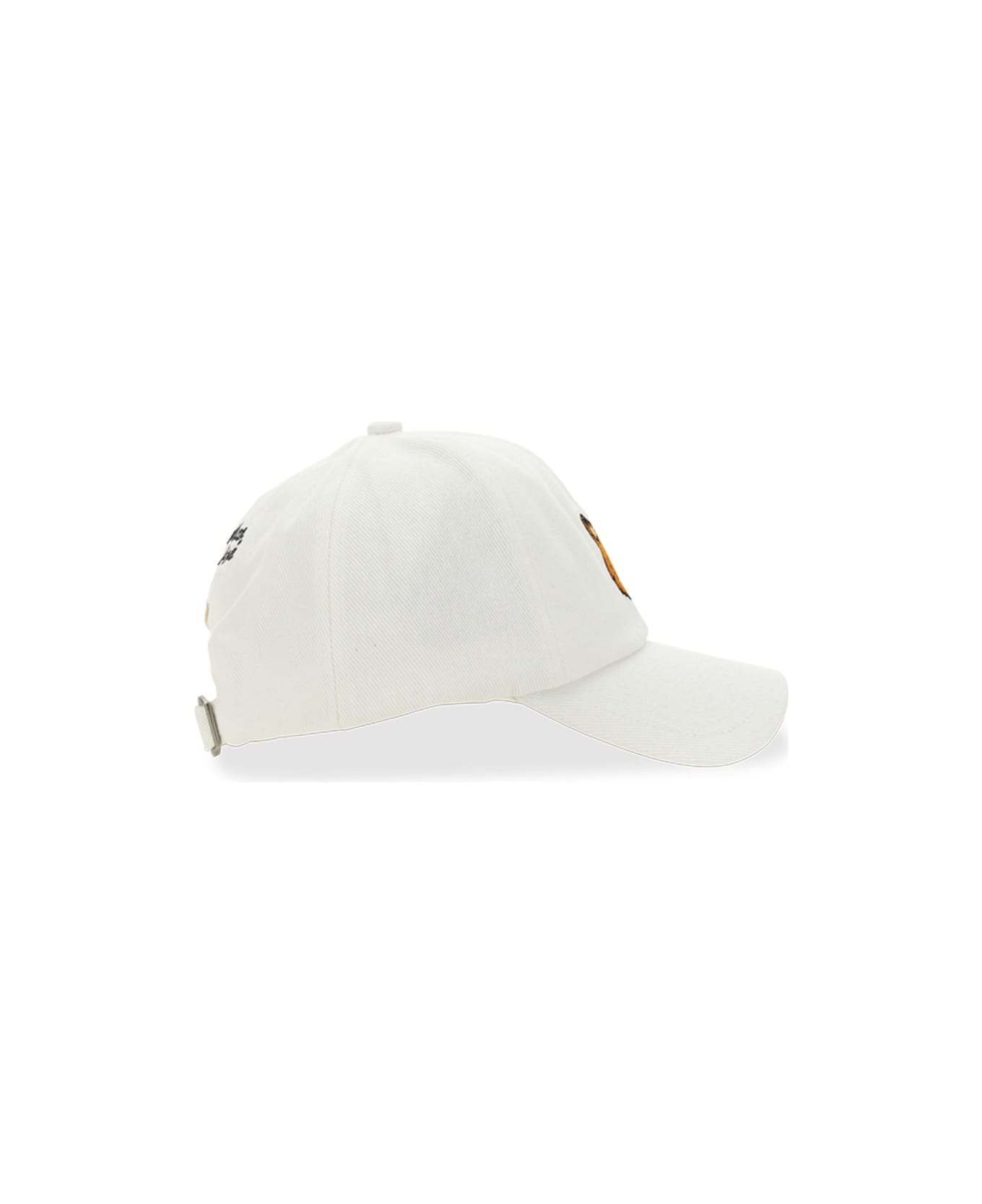 Maison Kitsuné Cotton Baseball Cap - WHITE 帽子