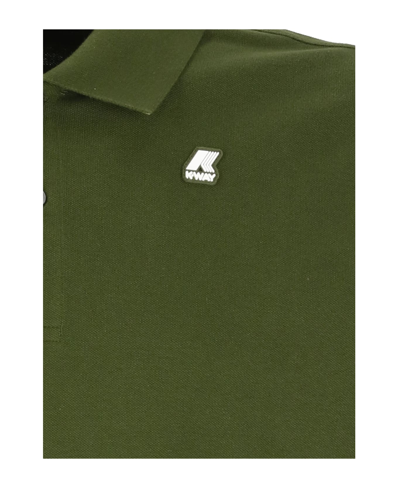 K-Way Vincent Polo Shirt - GREEN ポロシャツ