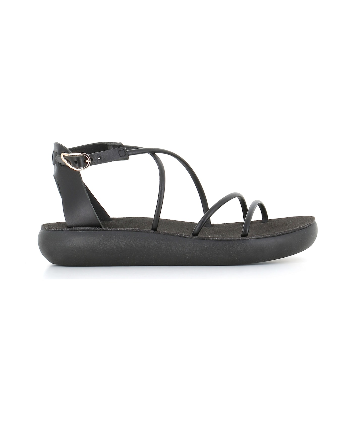 Ancient Greek Sandals Sandals Anastasia - Black