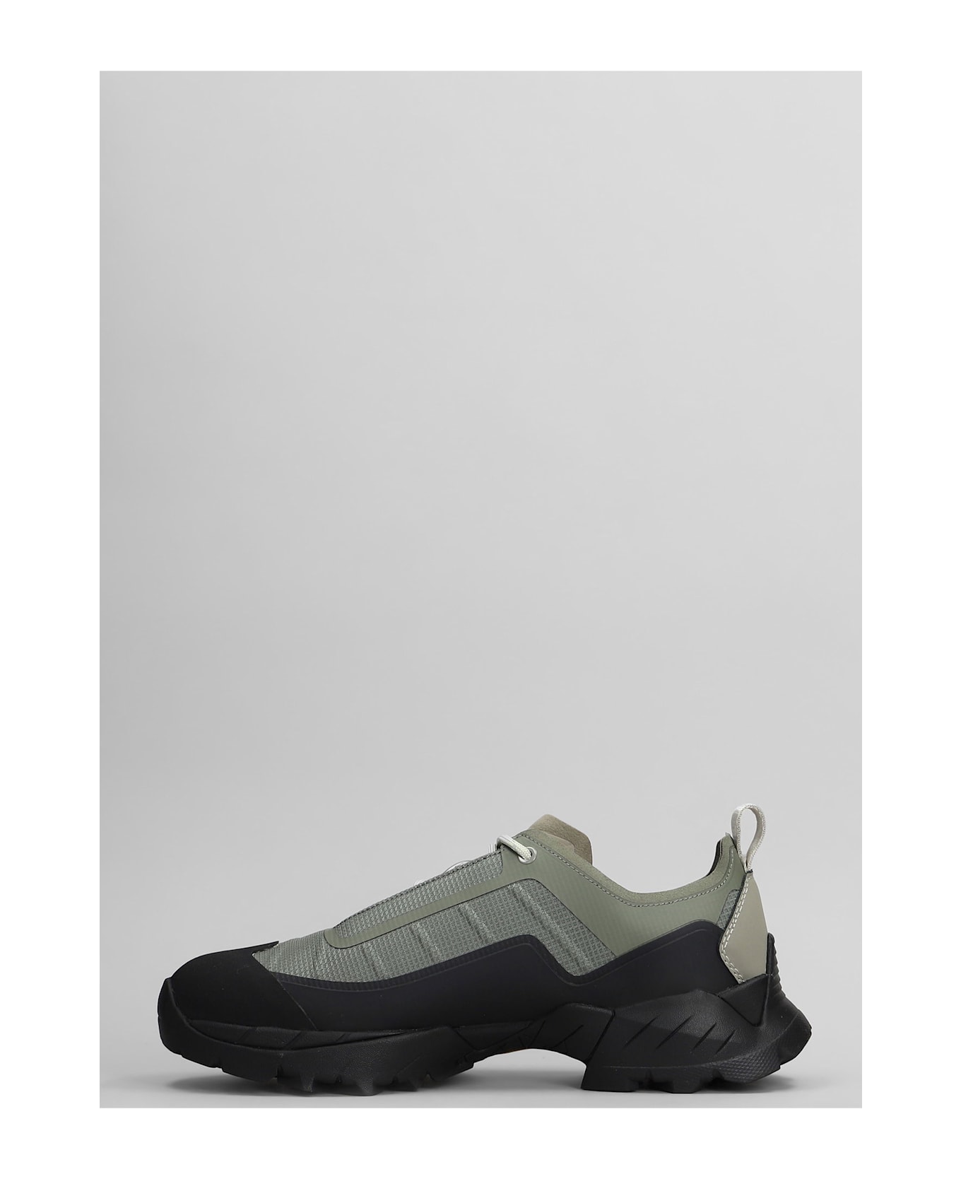 ROA Katharina Light Sneakers In Grey Fabric - grey