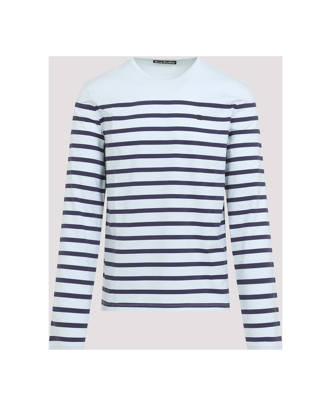 Acne Studios Ls T-shirt - Aav Pale Blue
