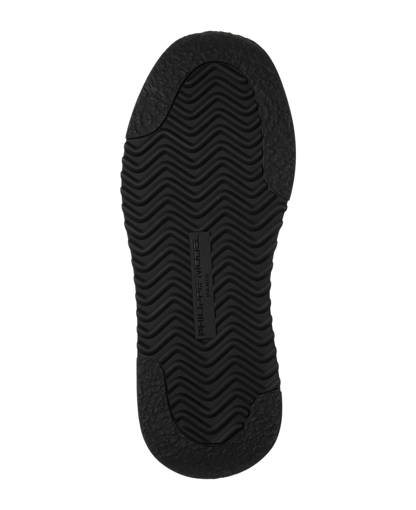 Philippe Model Tropez 2.1 Leather Sneakers - Noir