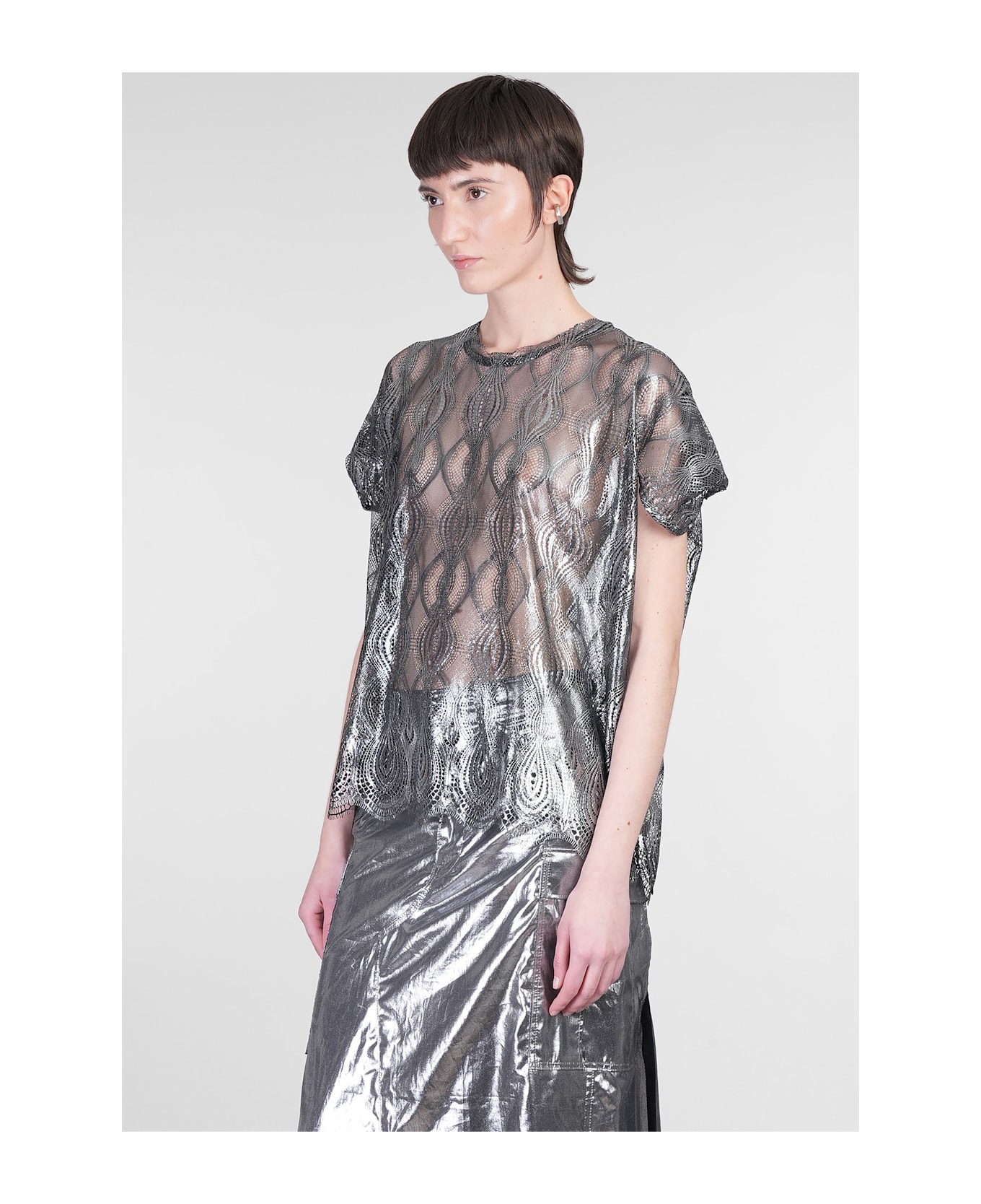Junya Watanabe T-shirt In Black Polyester - black