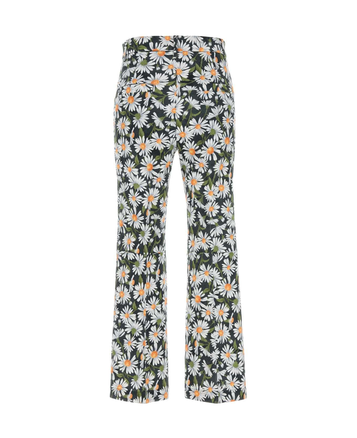 Weekend Max Mara Printed Stretch Cotton Arten1234 Pant - ST MARGHERITE