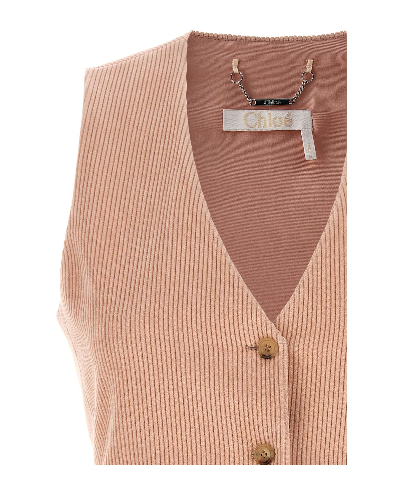 Chloé Corduroy Vest - Pink ベスト