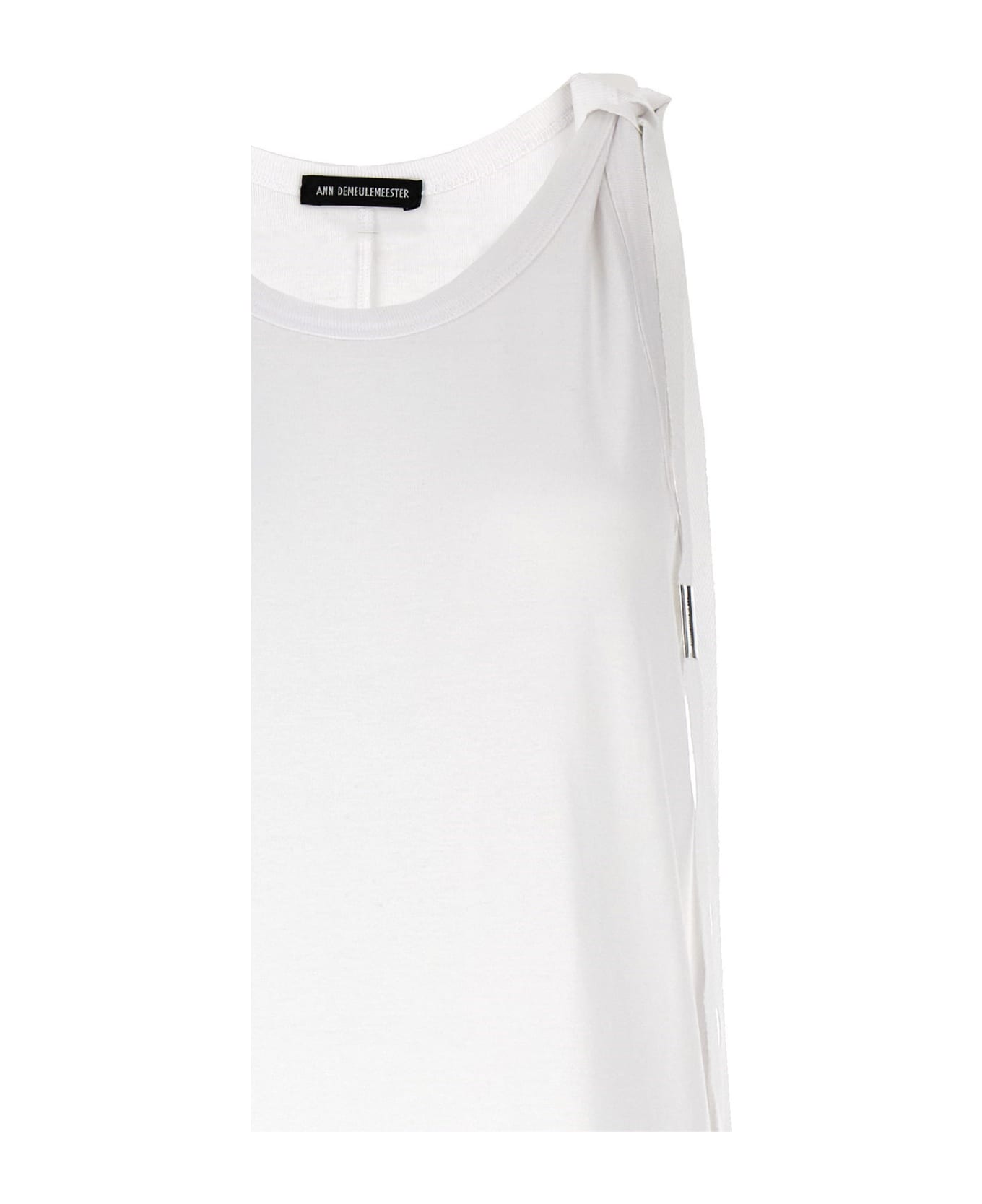Ann Demeulemeester 'x-long' Dress - White ワンピース＆ドレス