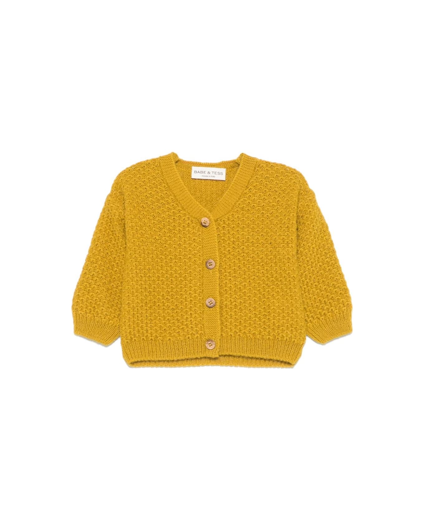 Babe & Tess Yellow Cardigan Baby Girl - Yellow