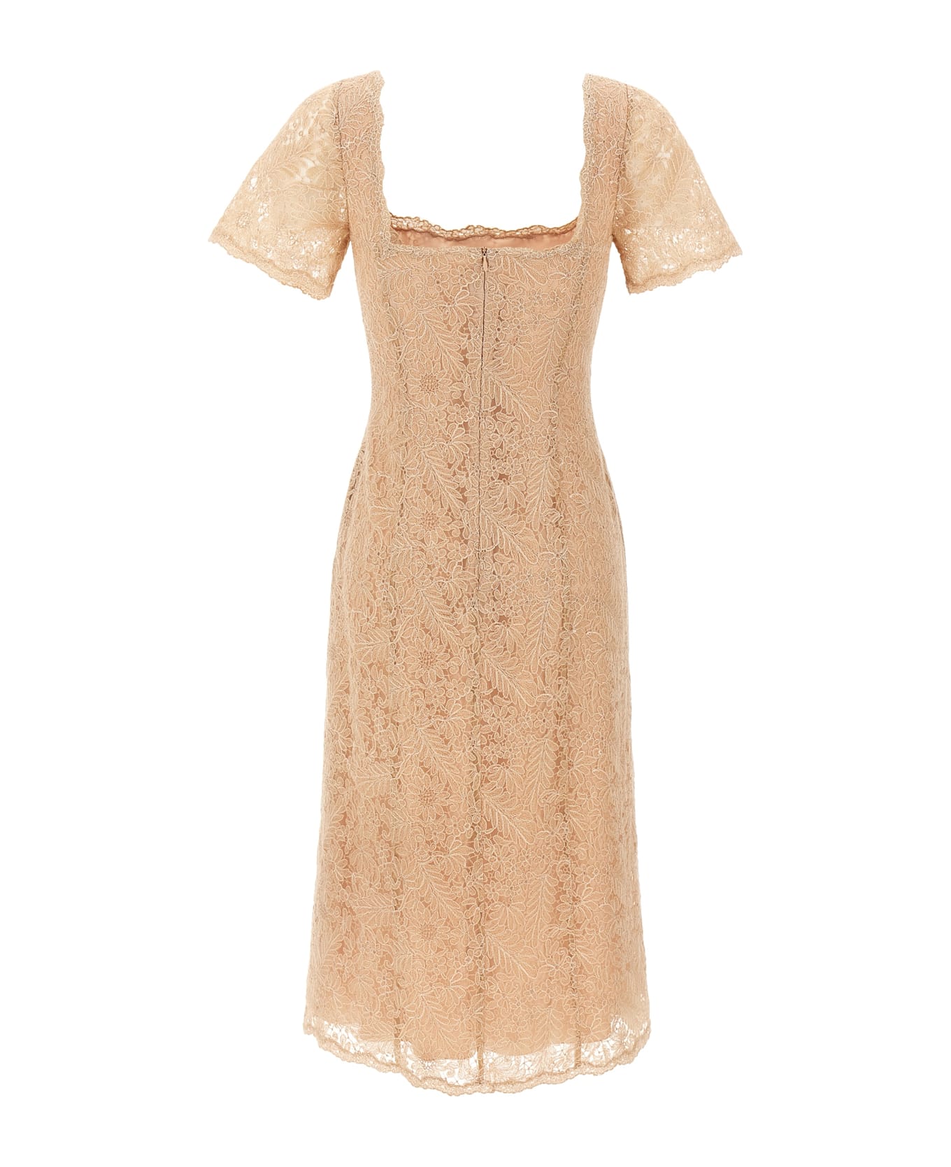 Ermanno Scervino Lace Dress - Pink