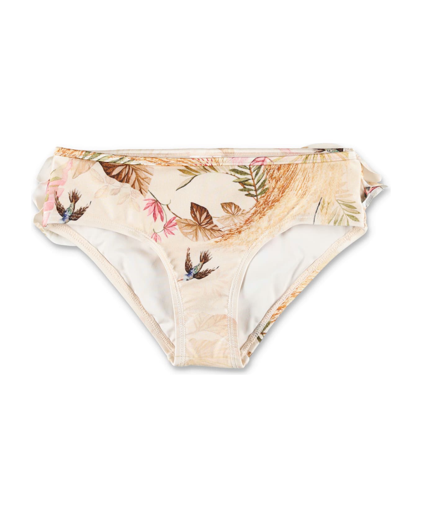 Zimmermann Kid - Rhiannon Bikini Pant - CREAM FLORAL