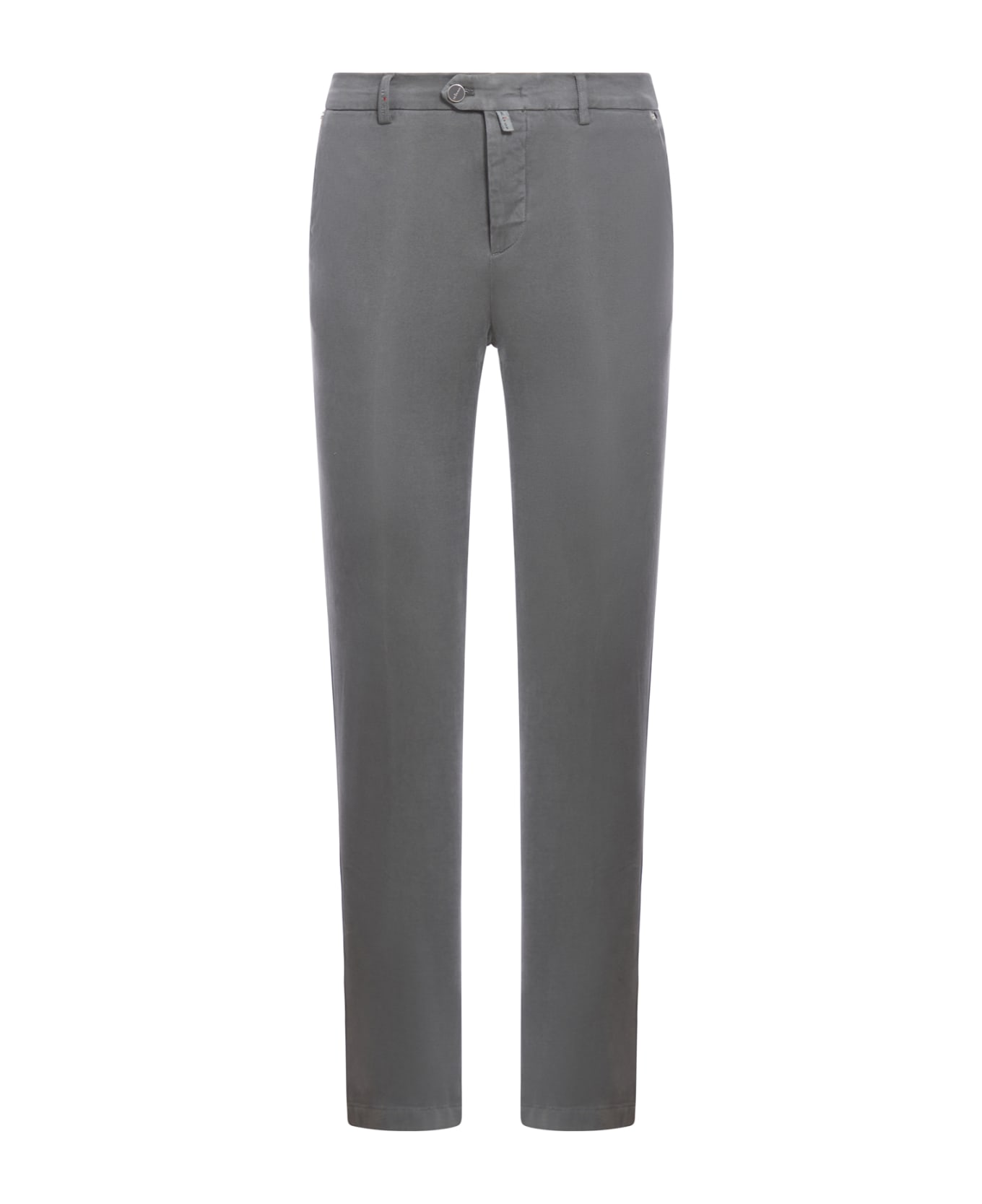 Kiton Cotton Pants - Grey ボトムス