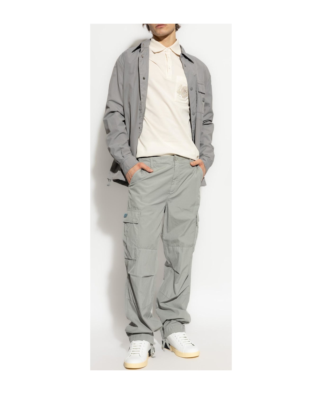 Dolce 
Gabbana Cargo Pants - GRIGIO CHIARO 8