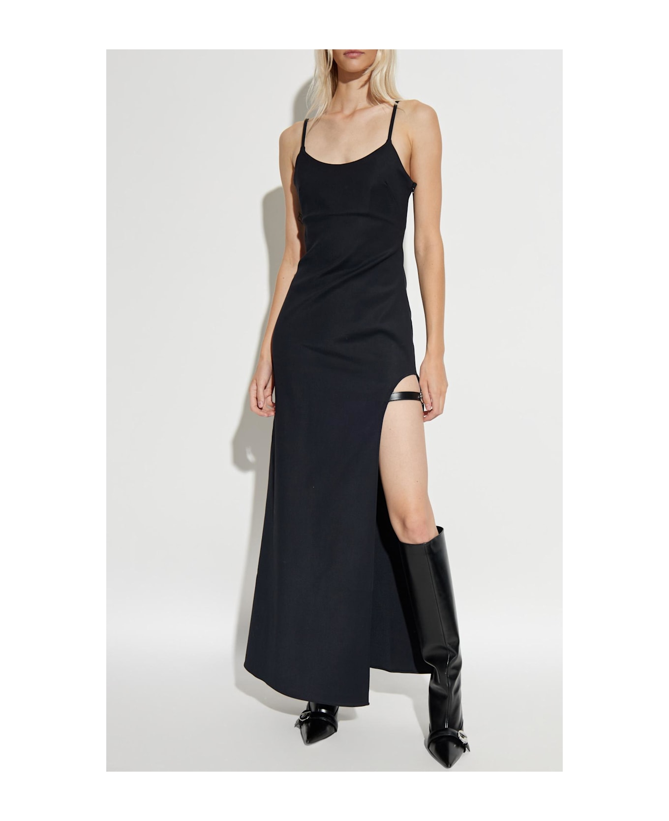Coperni Strap Dress - BLACK