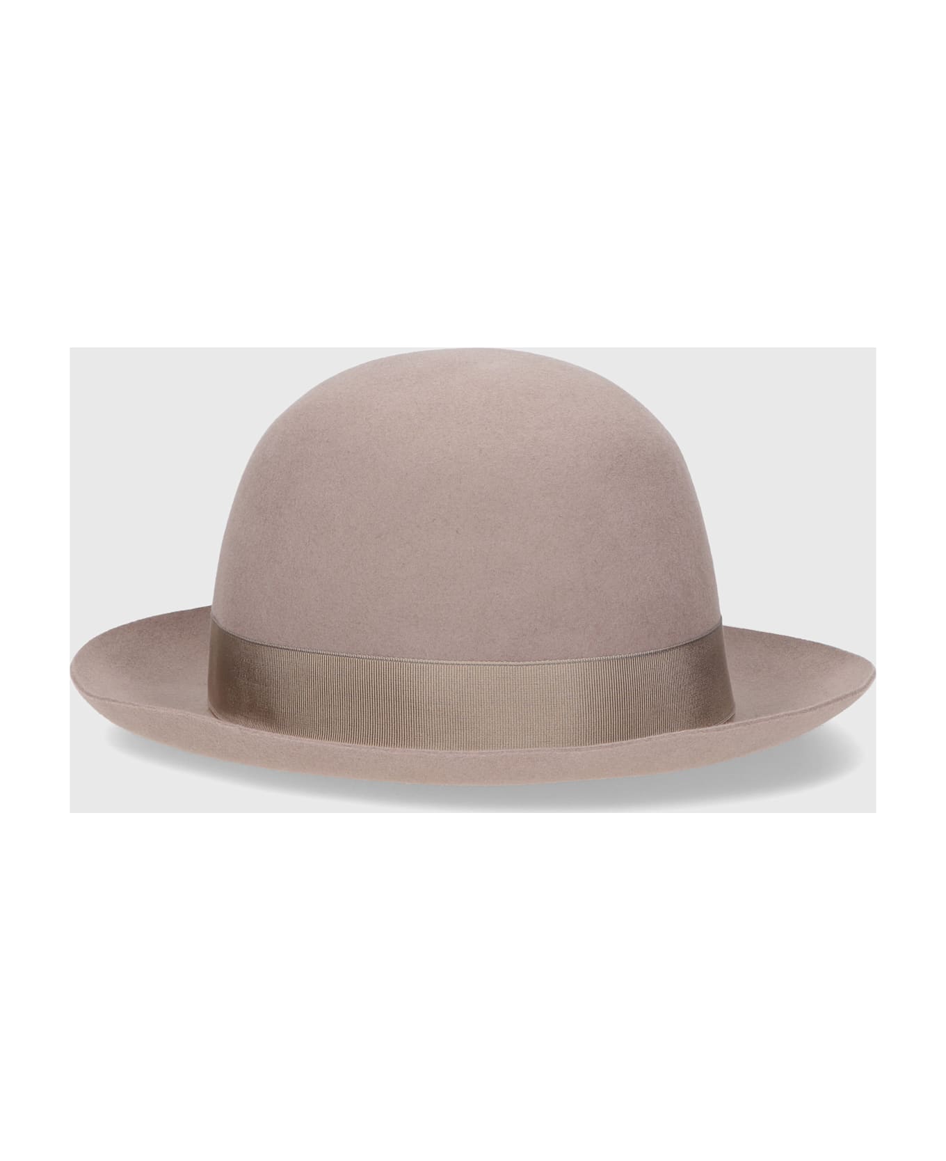 Borsalino Claudio Alessandria Felt Rollable - SAND, TONE ON TONE HATBAND