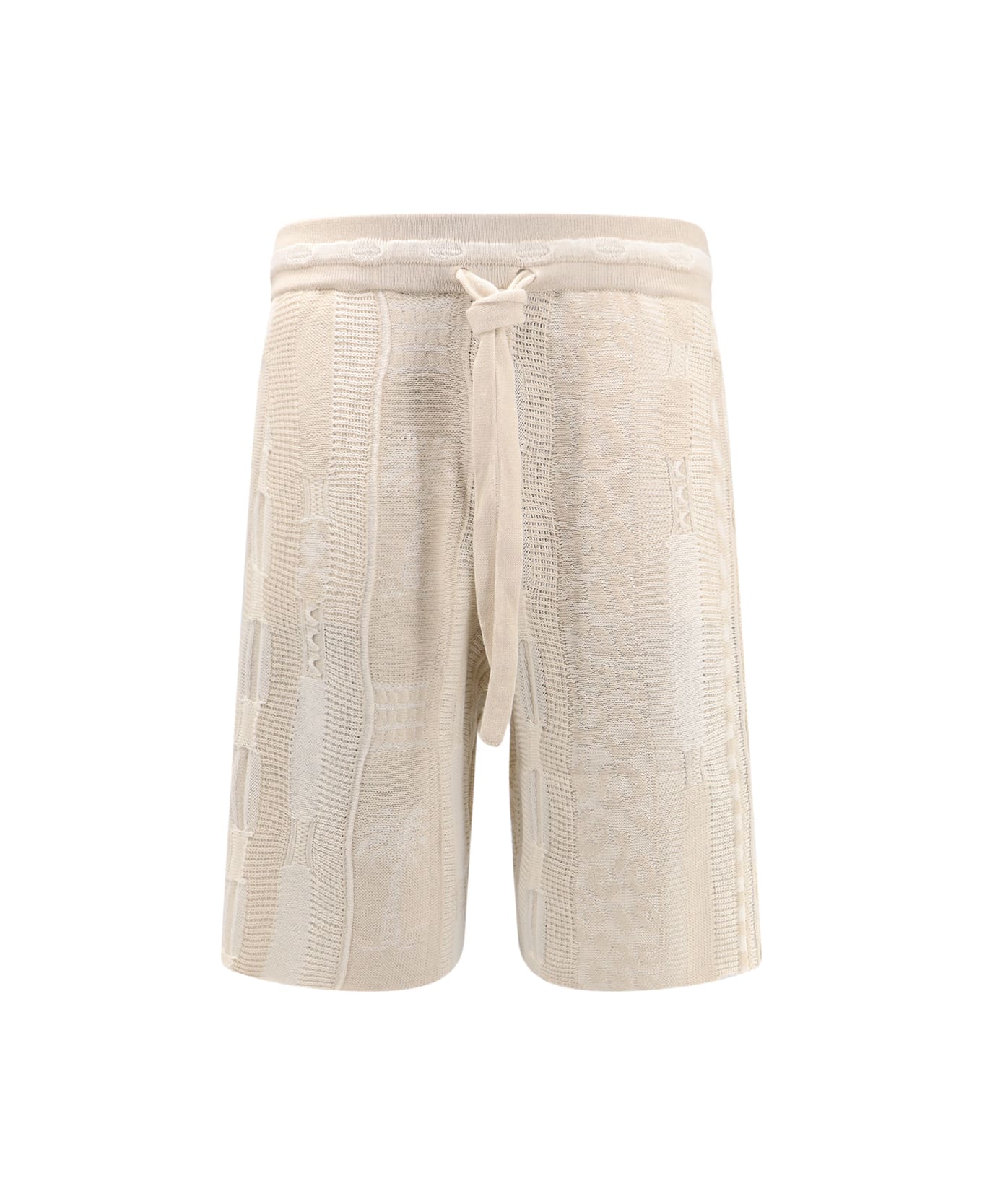 Laneus Bermuda Shorts - Beige