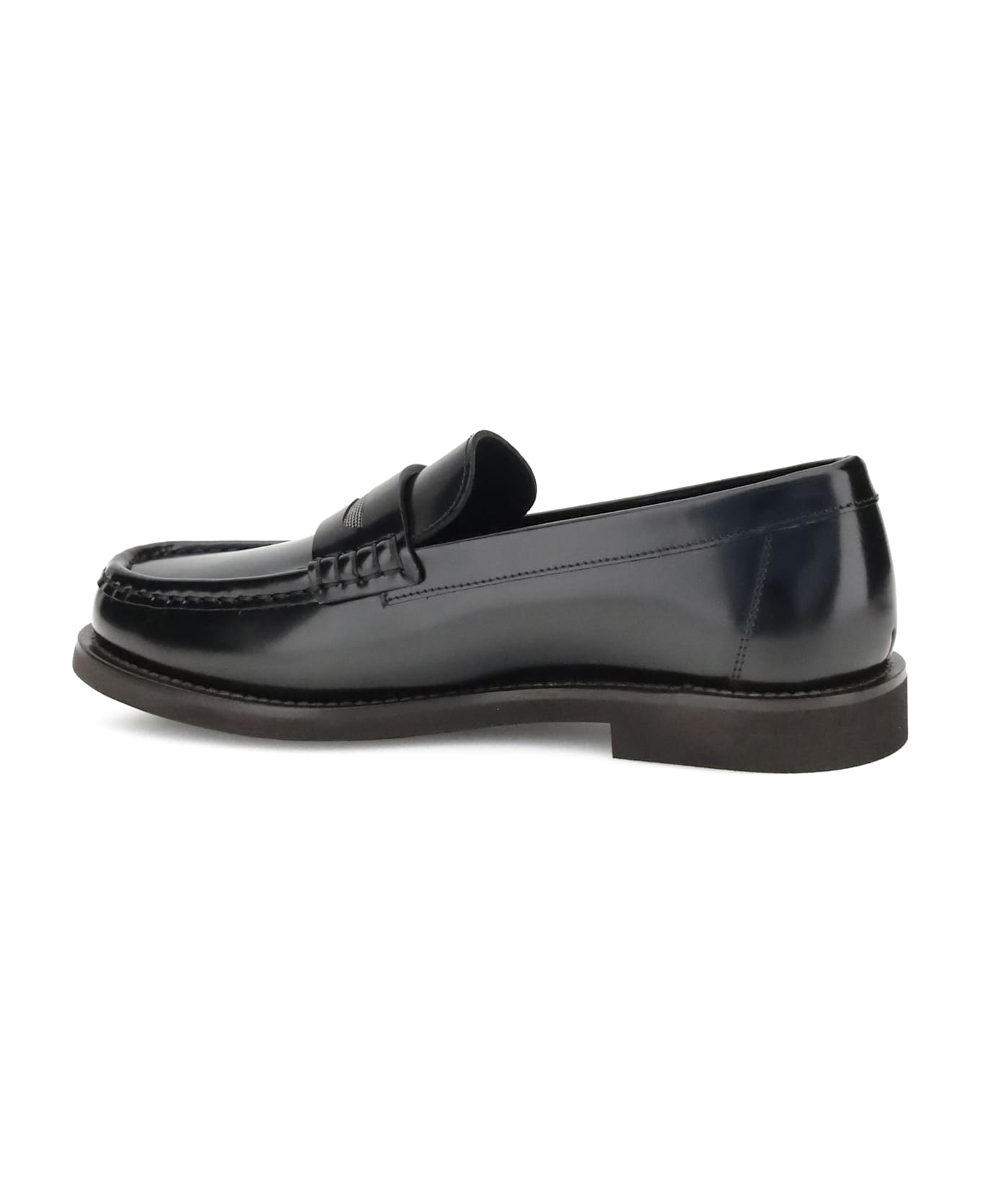 Brunello Cucinelli Leather Loafers