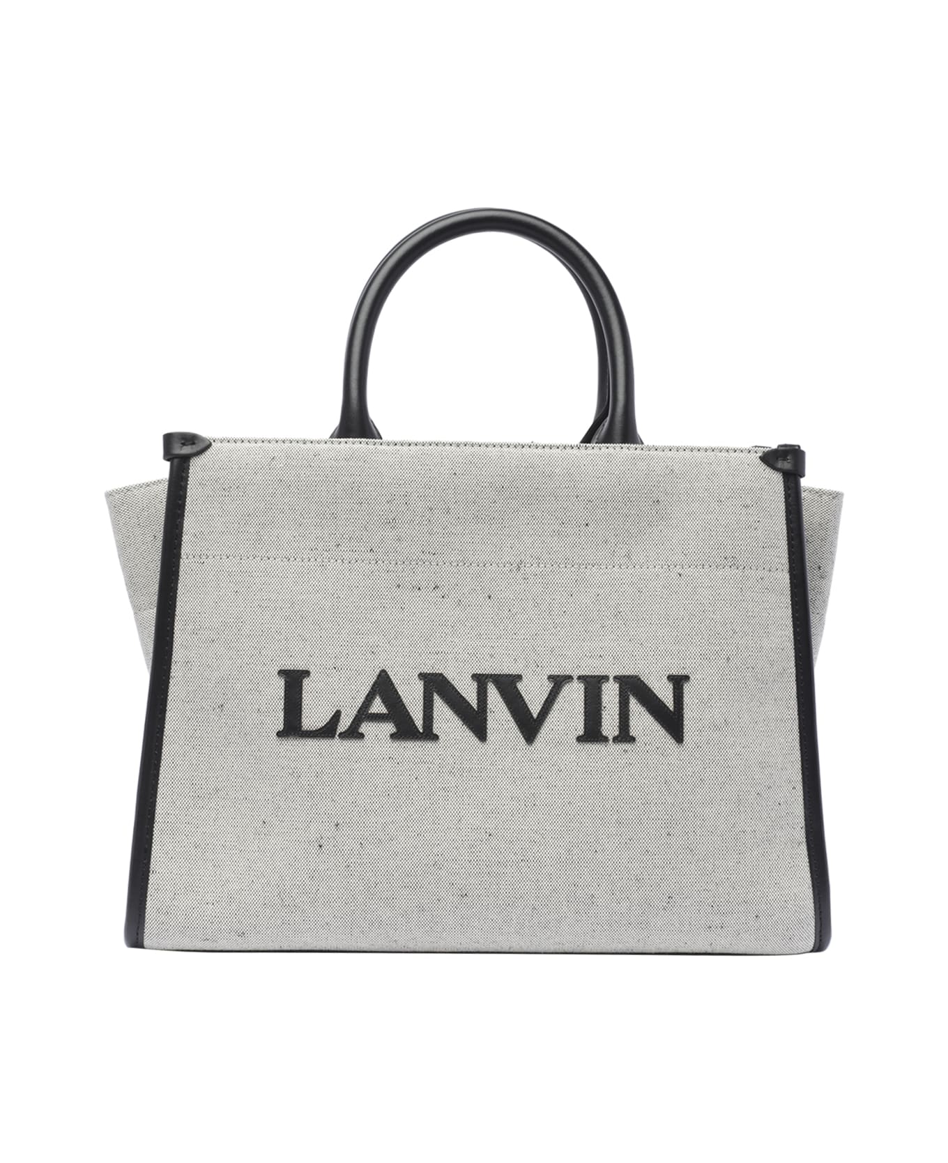 Lanvin Logo Handbag - Grey
