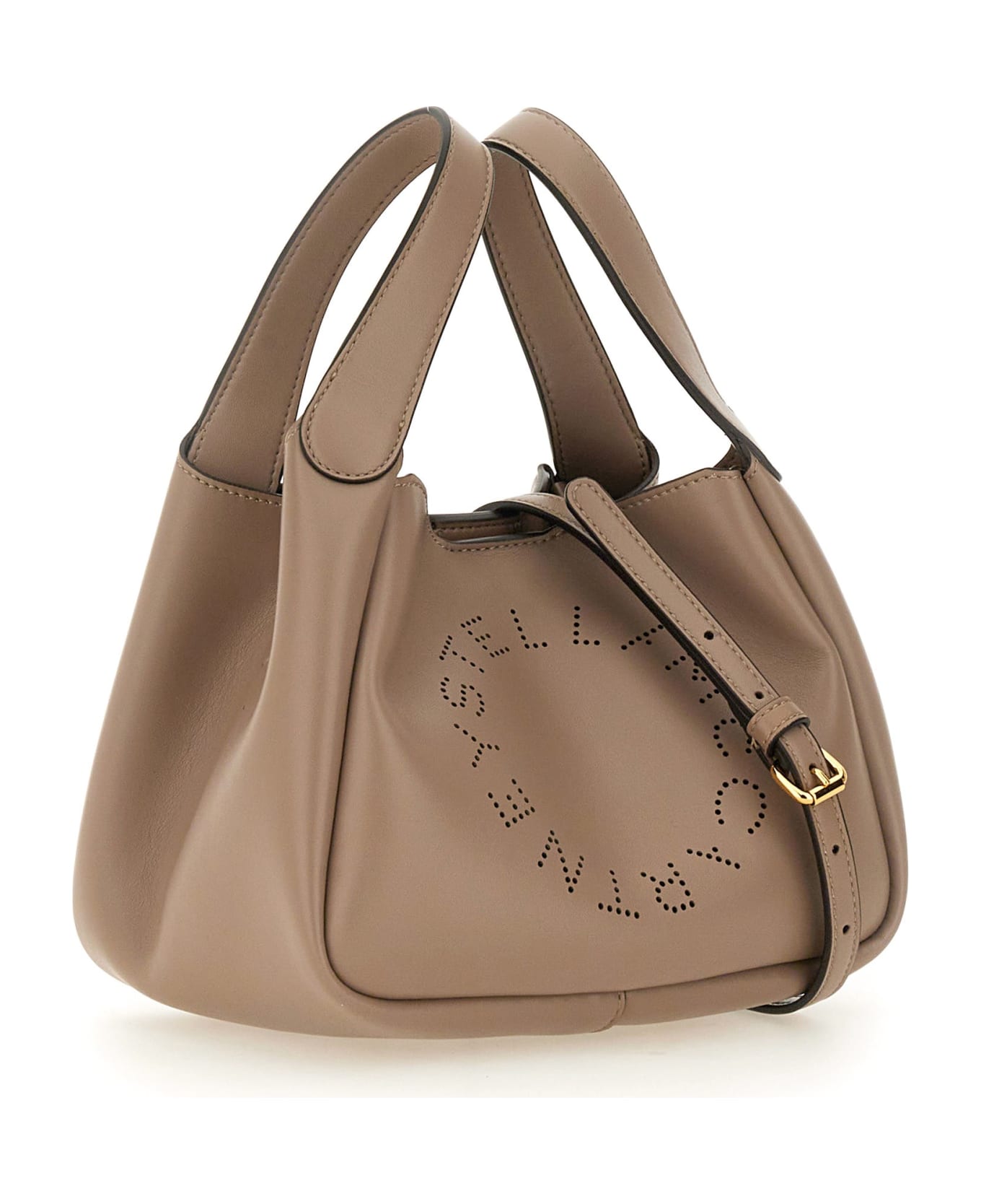 Stella McCartney Shoulder Bag With Logo - BEIGE トートバッグ