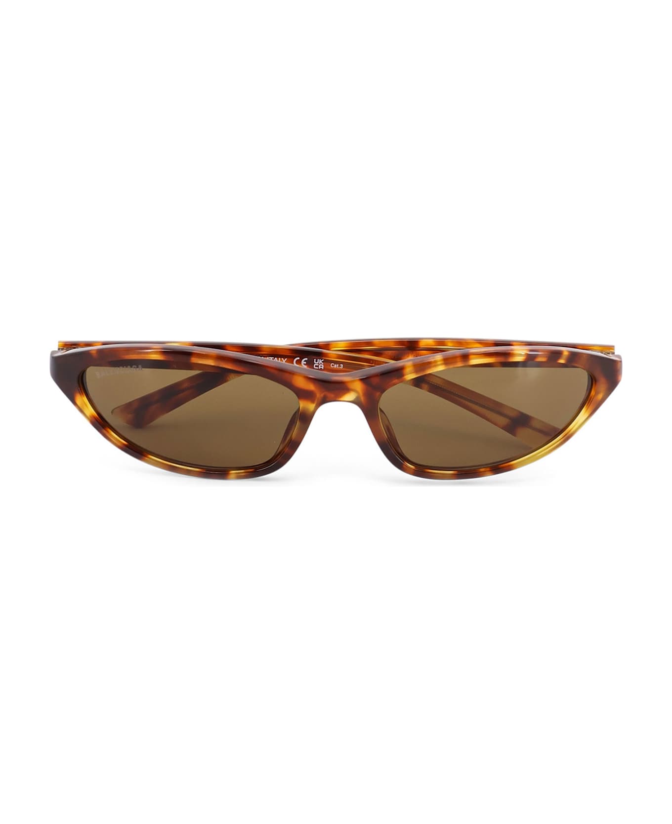 Balenciaga Acetate Sunglasses - YELLOW/HAVANA
