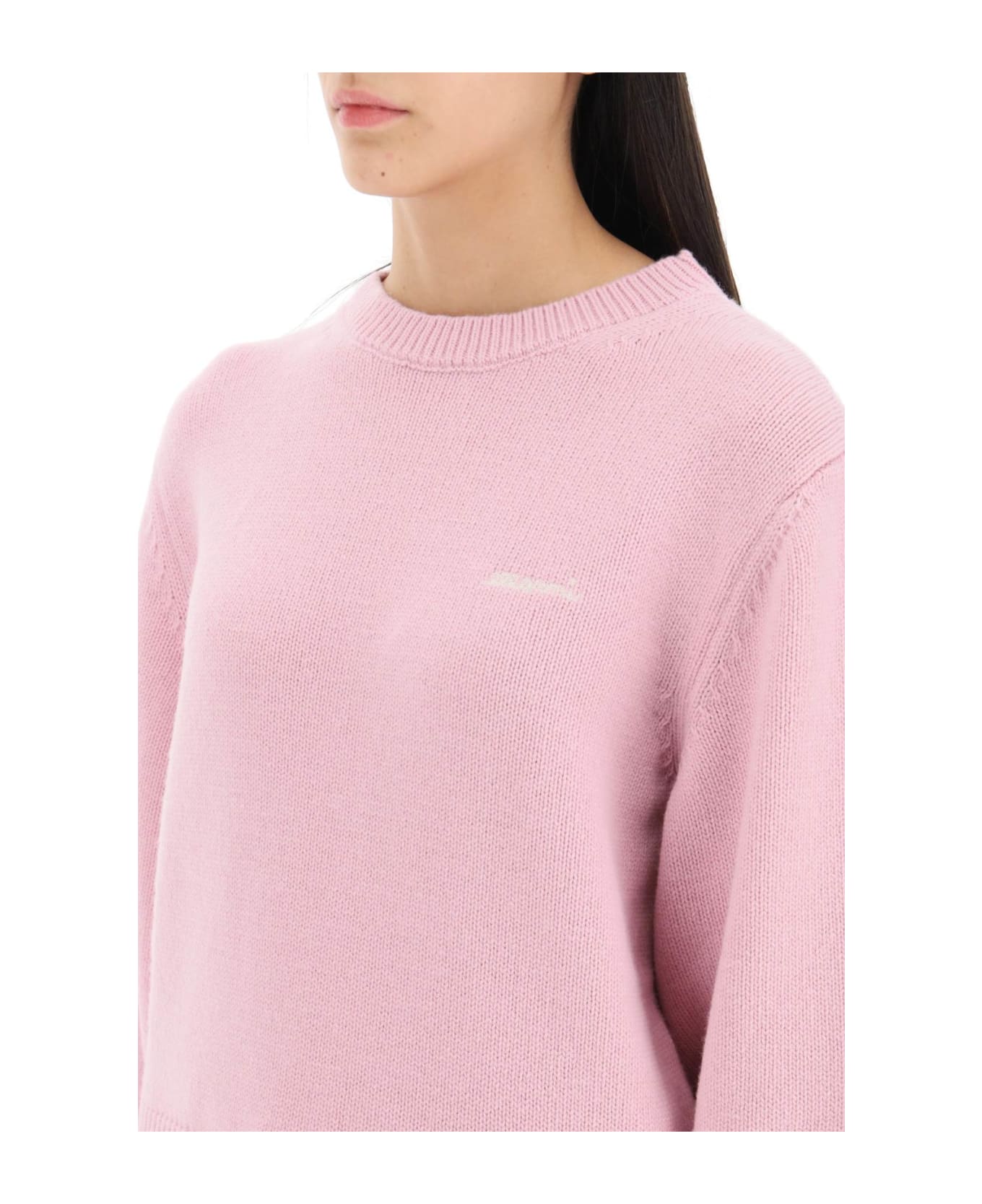 Marni Sweater With Embroidered Logo - 00C18