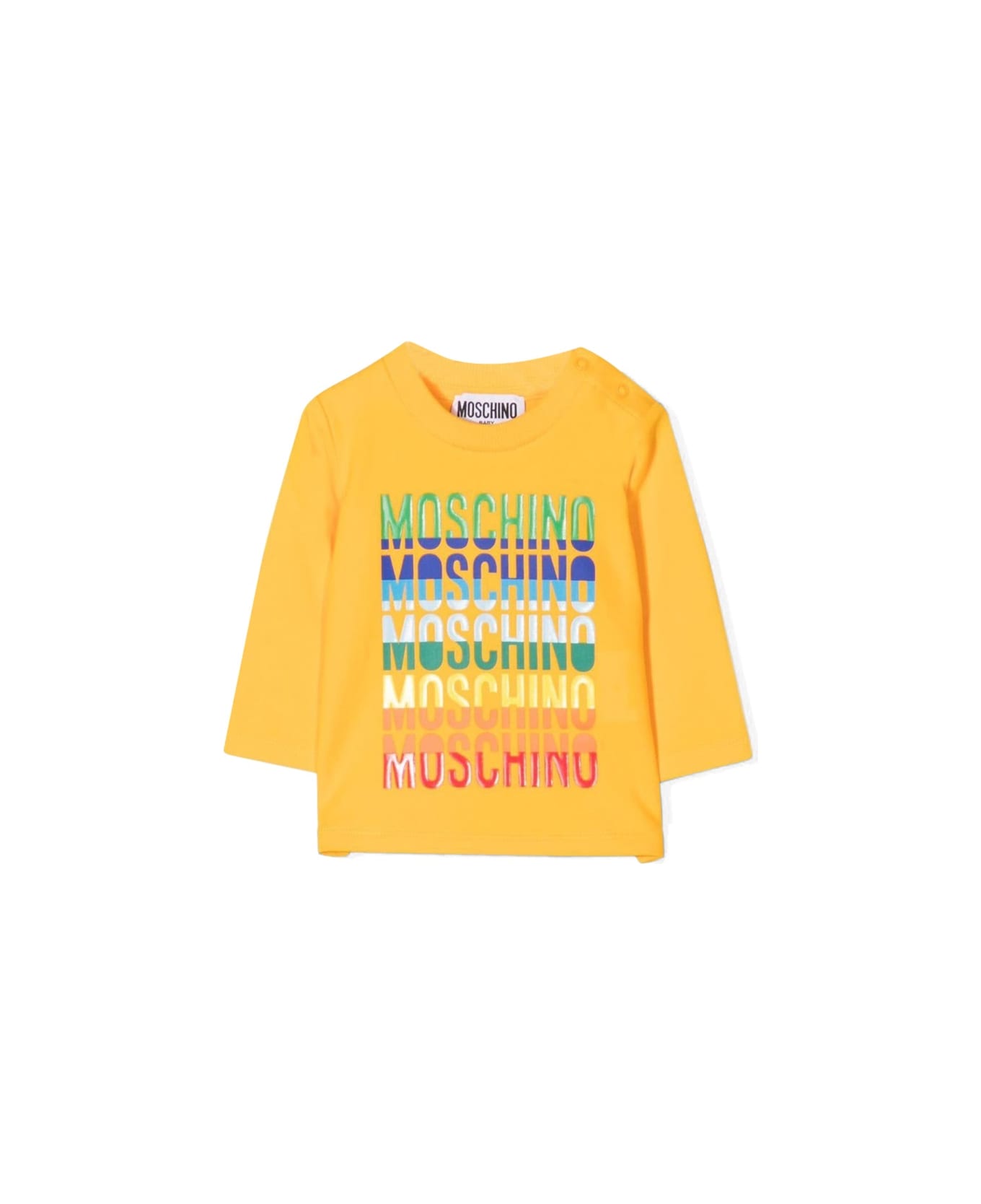 Moschino T-shirt Con Logo - YELLOW