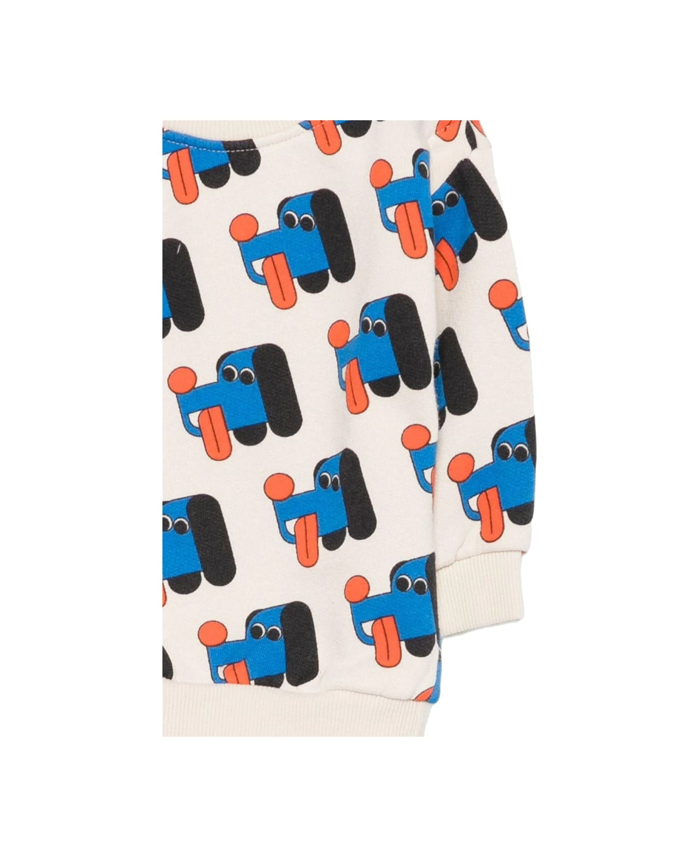 Bobo Choses "doggy Mate" Sweater - WHITE