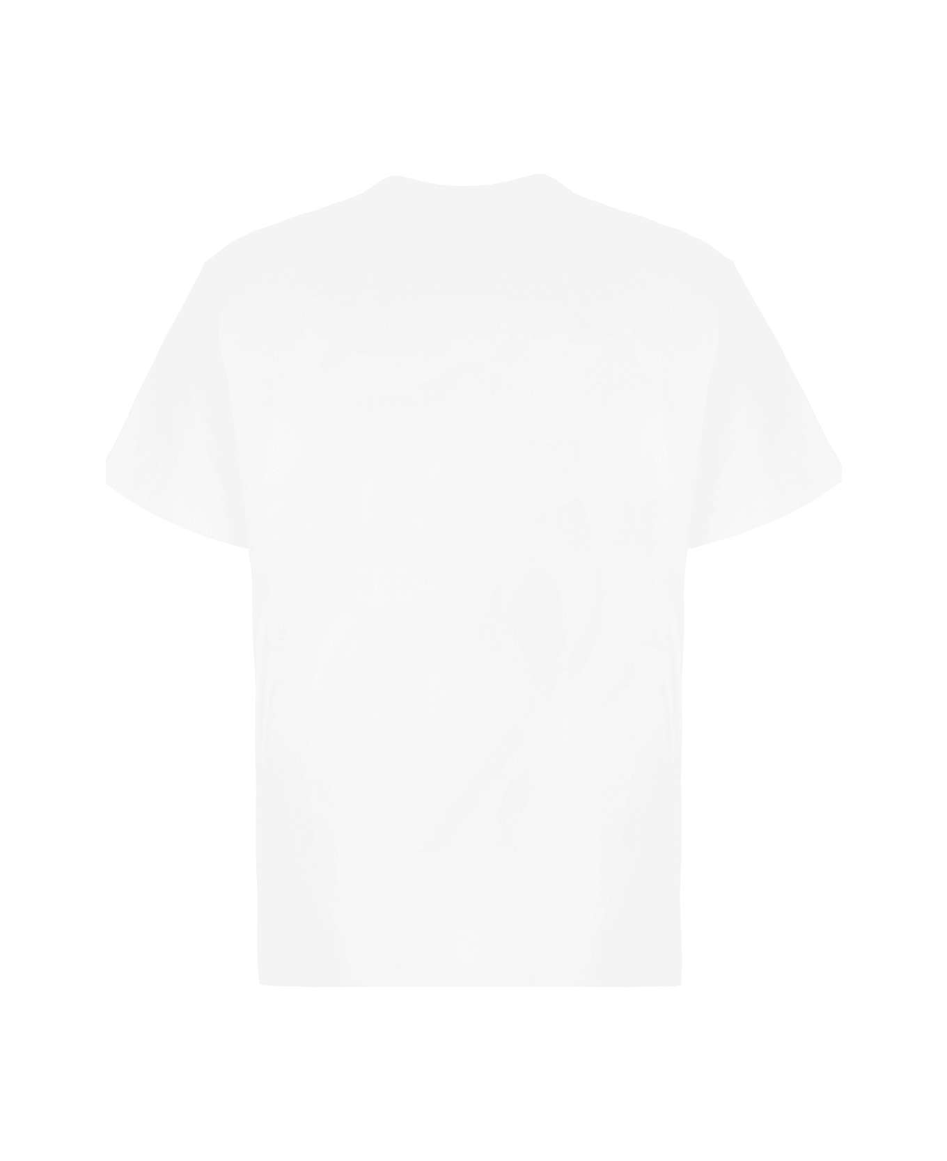 Versace Jeans Couture White Cotton T-shirt - WHITE