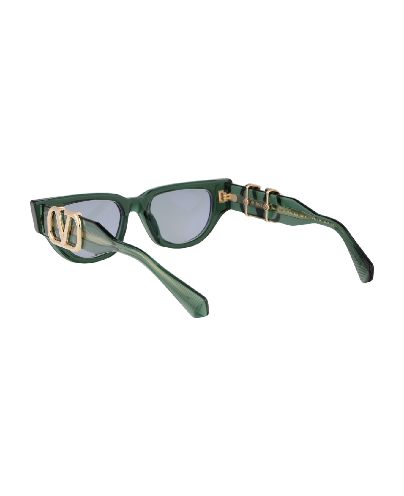 Valentino Eyewear V - Due Sunglasses - 103E GRN - GLD