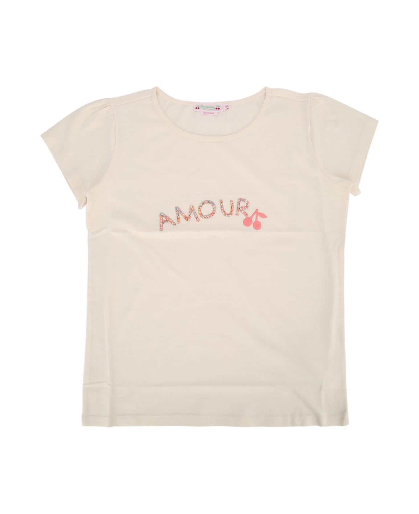 Bonpoint T-shirt Capricia - UPB ROSE POUDRE