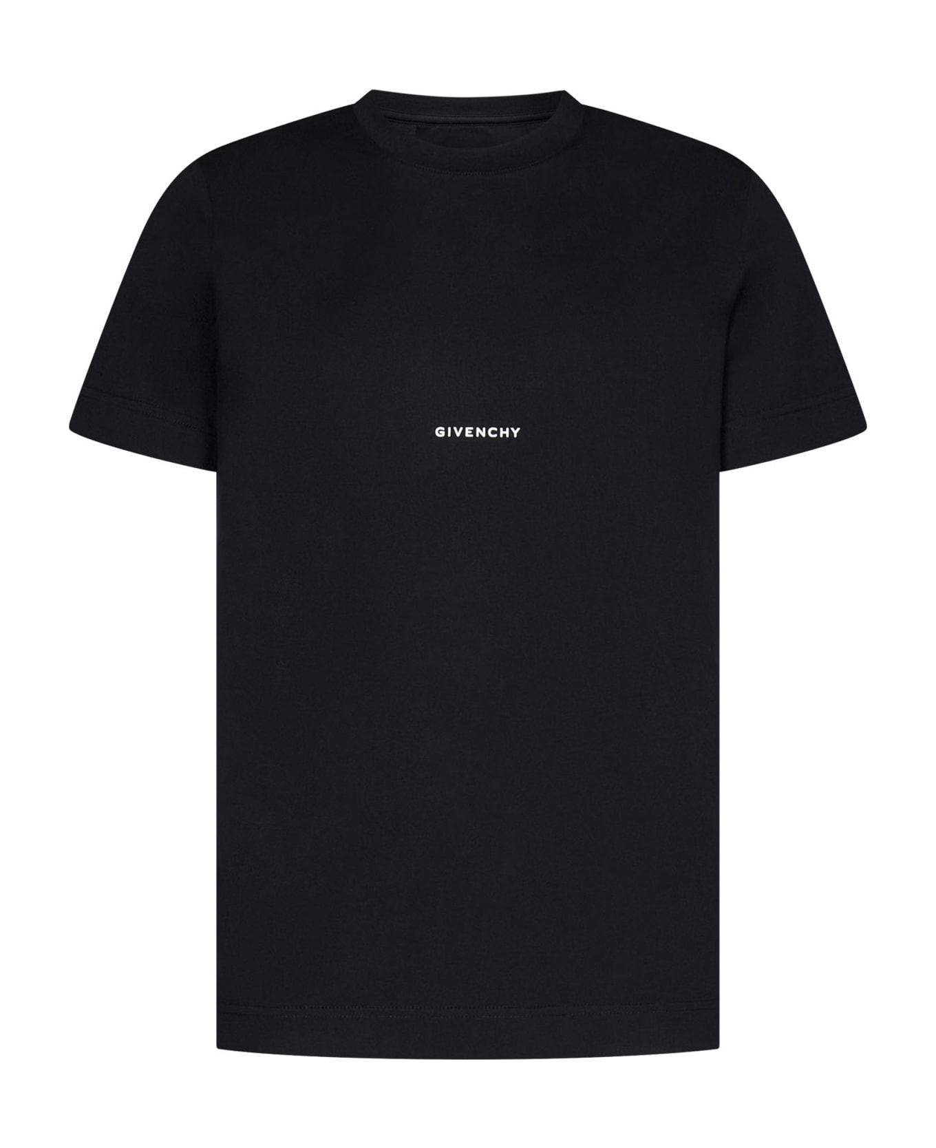 Givenchy Logo Print T-shirt - Black シャツ