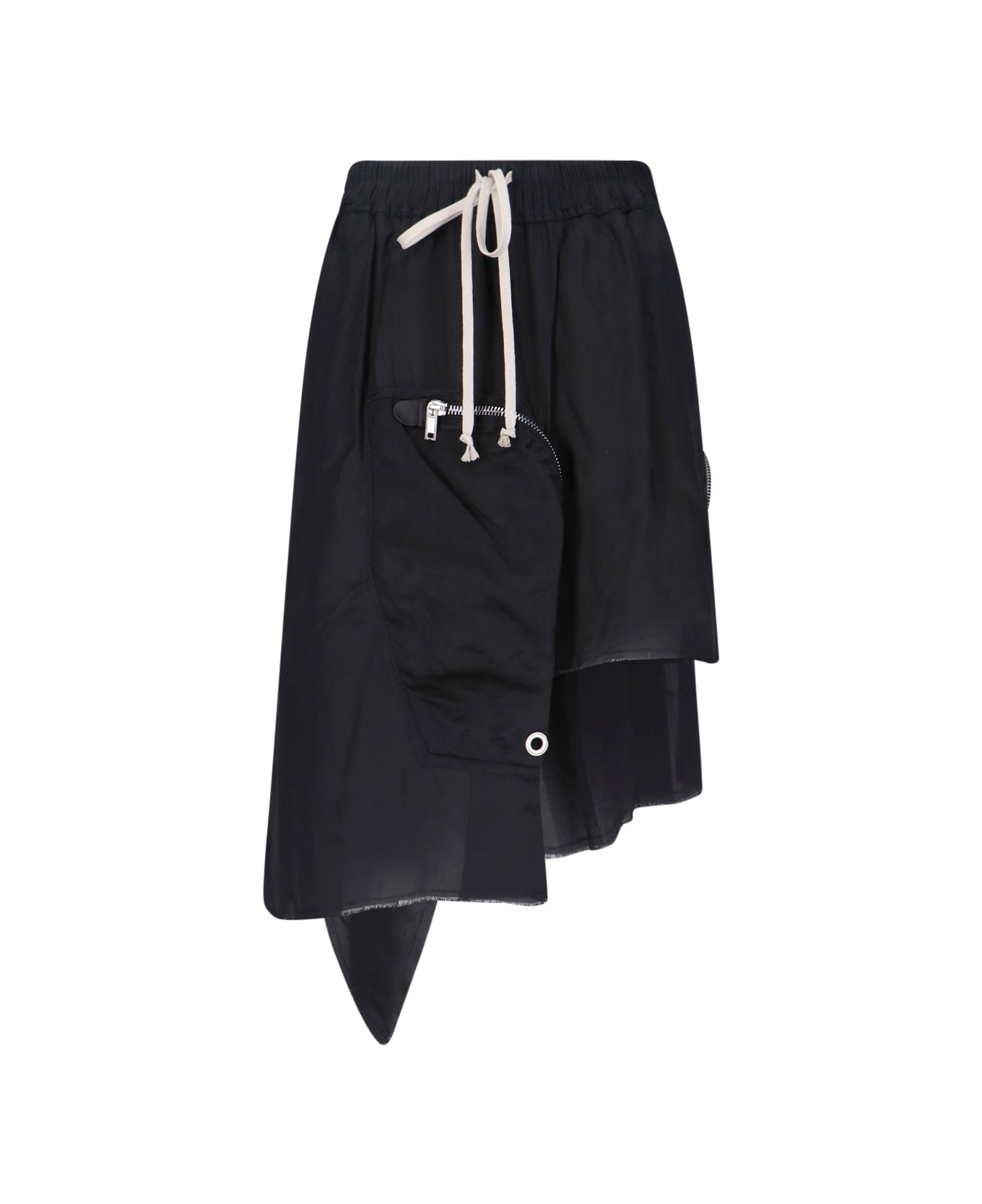 Rick Owens "dracca" Skirt - Black  