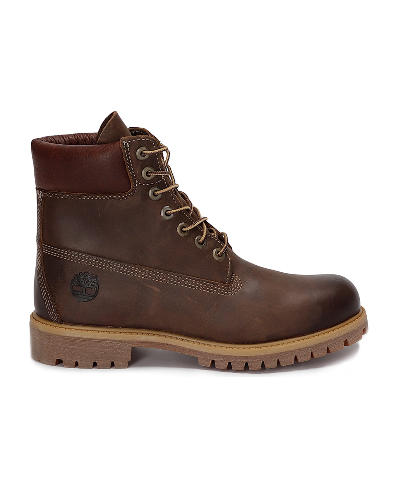 Timberland Premium 6 Inch Lace Up Waterproof - BROWN