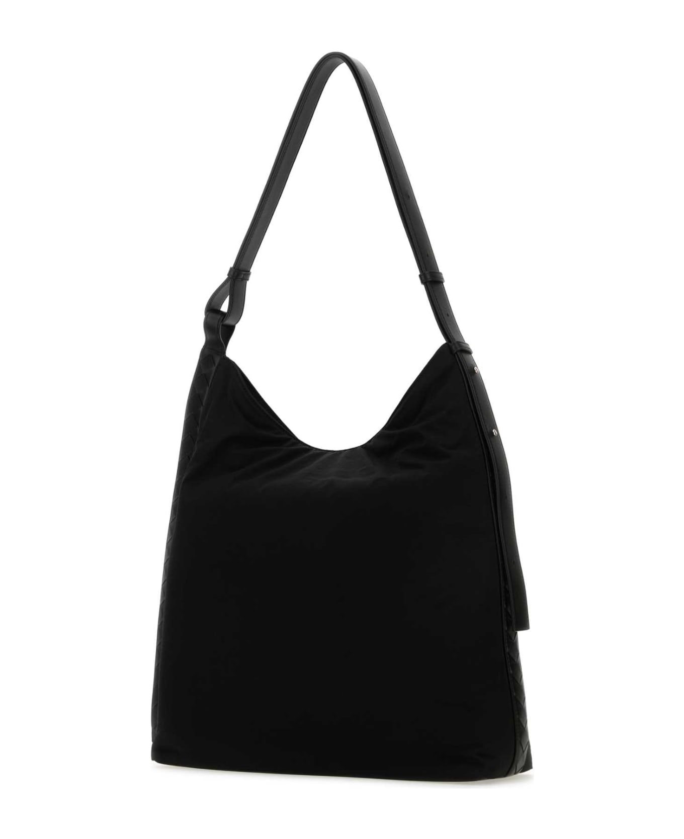 Bottega Veneta Black Fabric Shoulder Bag - BLK