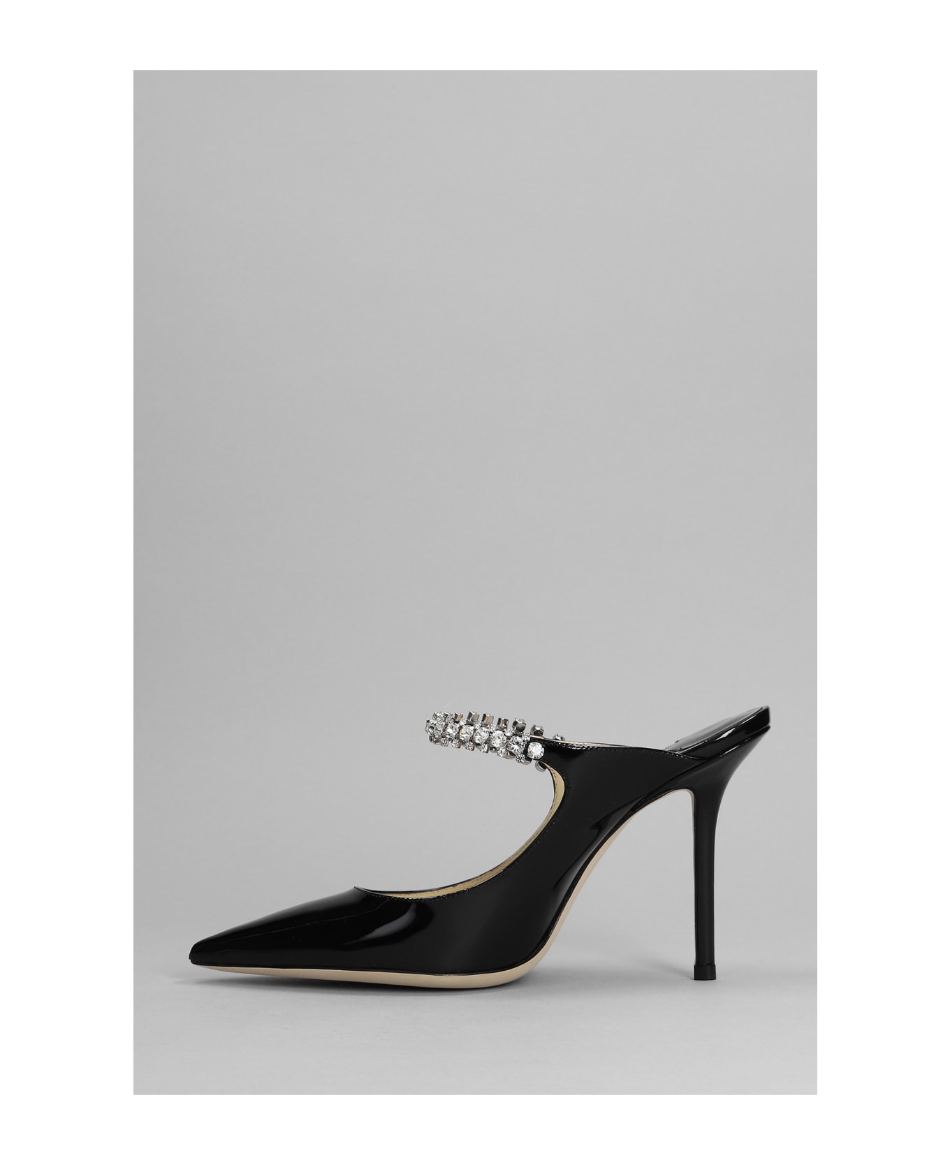 Jimmy Choo Bing Pumps In Black Patent Leather