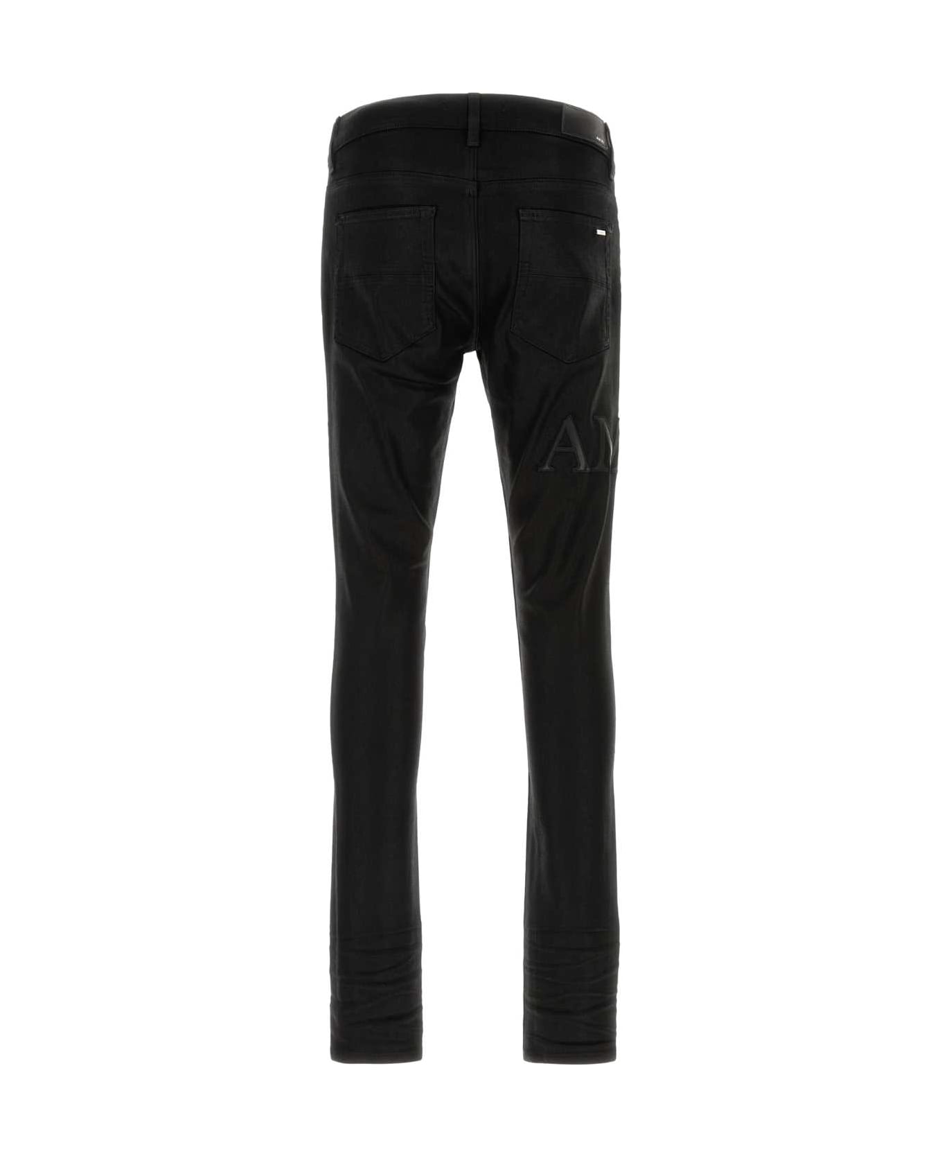 AMIRI Black Stretch Denim Jeans - BLACK