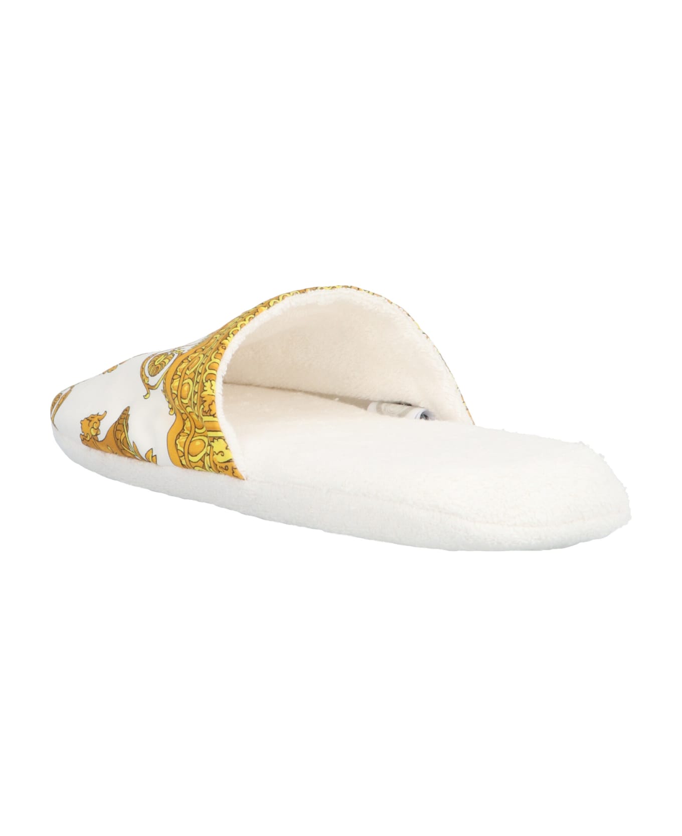 Versace Terry Slippers - White
