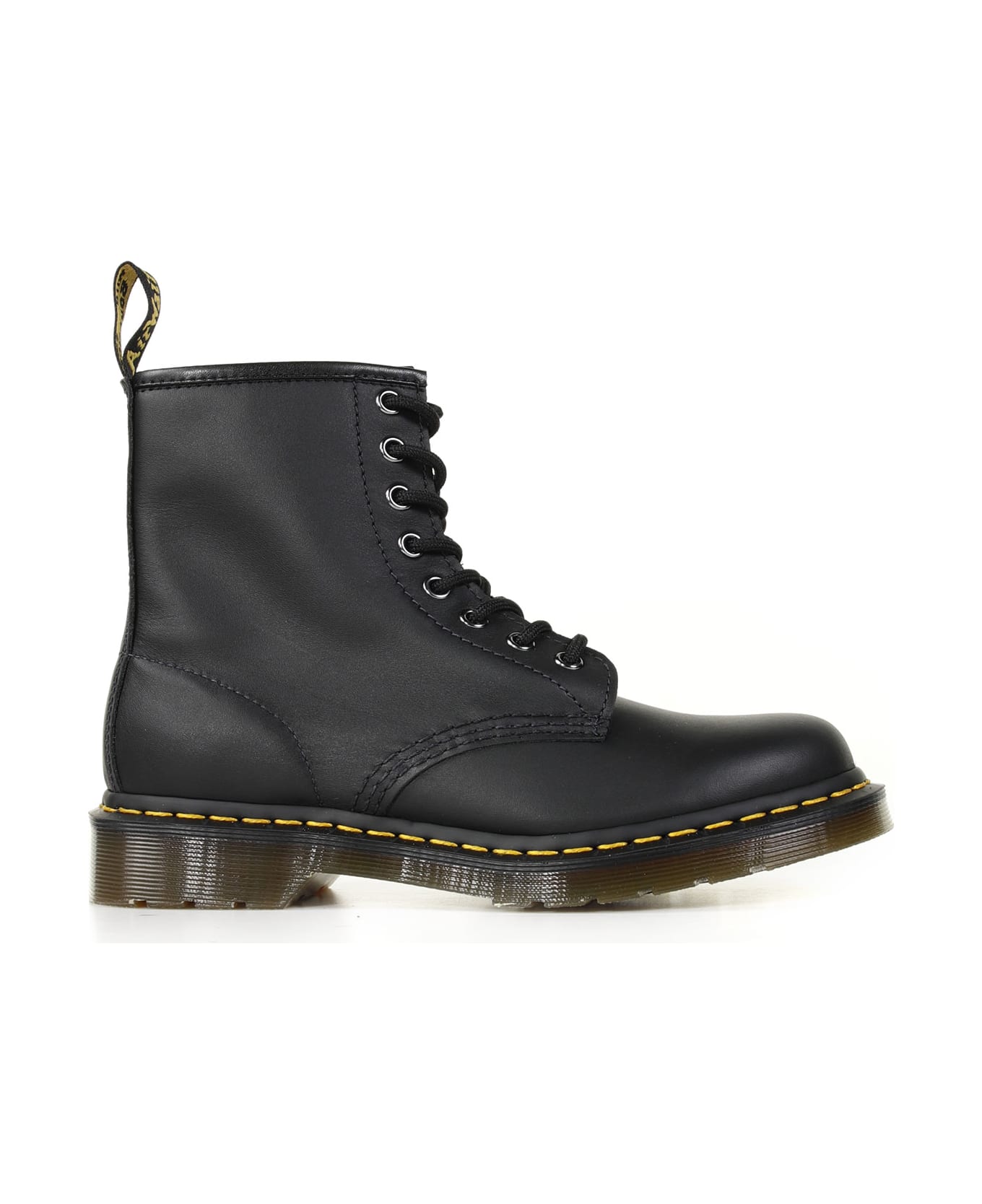Dr. Martens Army Boots In Matte Leather - NERO