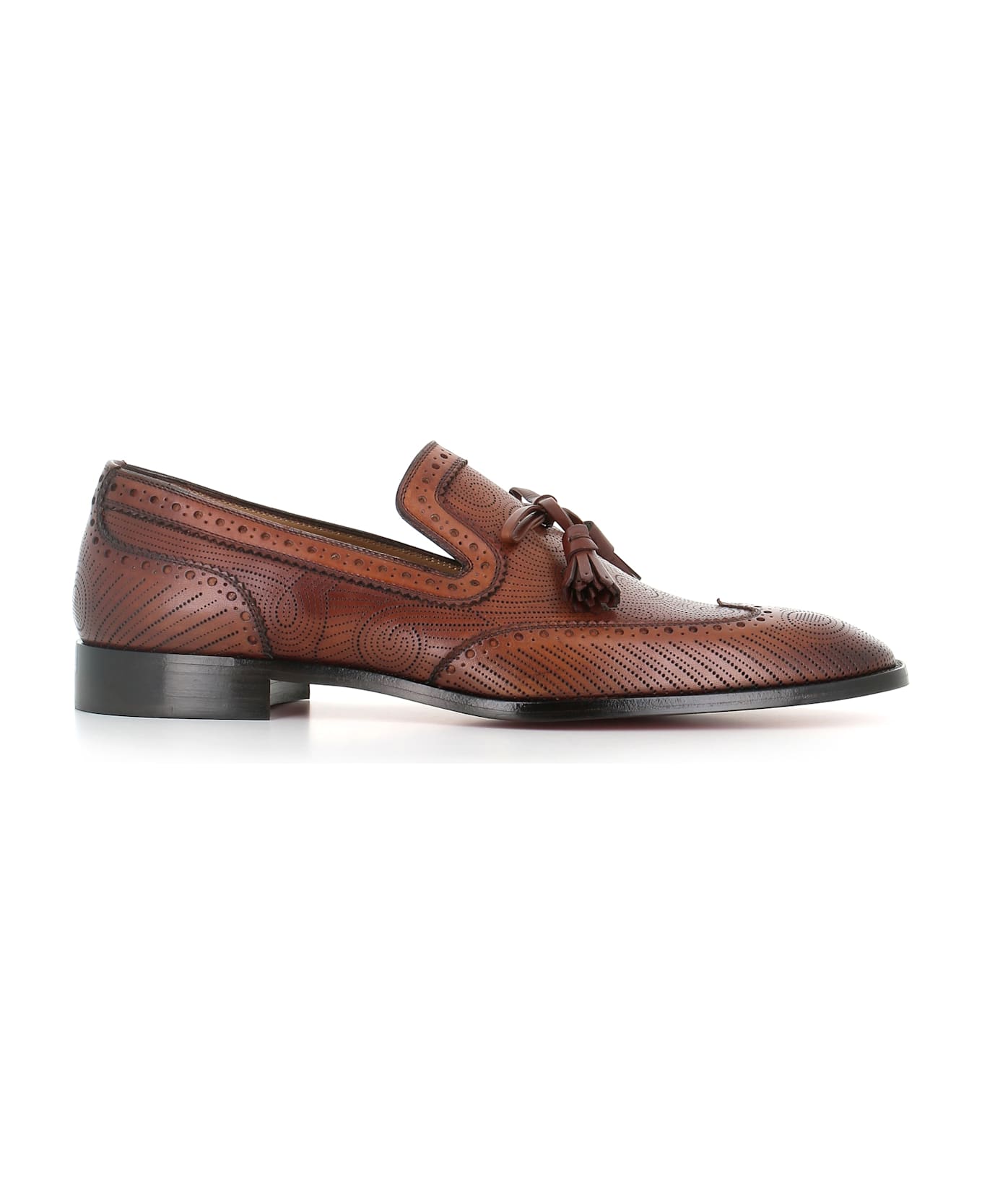 Christian Louboutin Slipper Grave Moc Flat - Leather