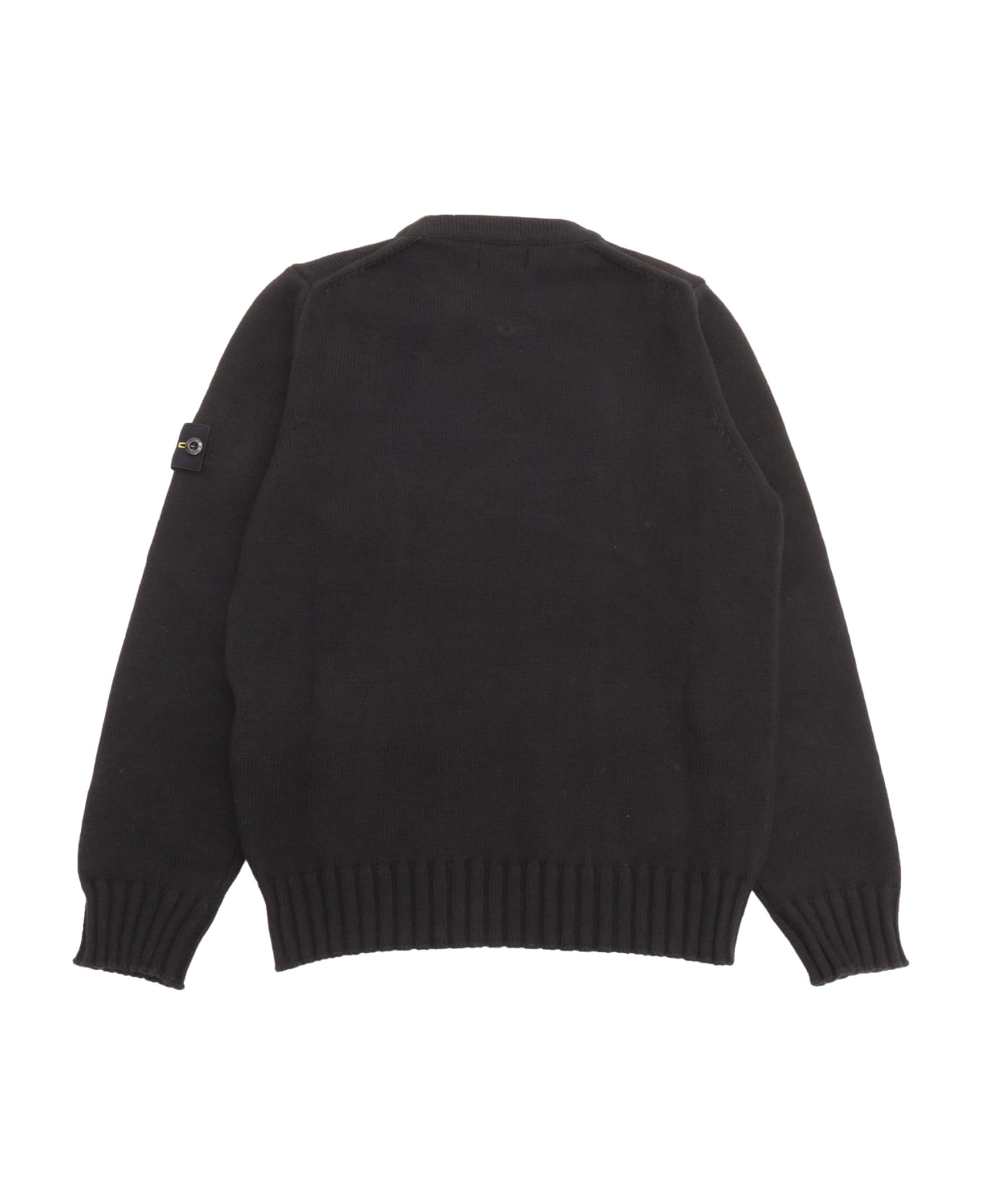 Stone Island Junior Sweater - BLACK