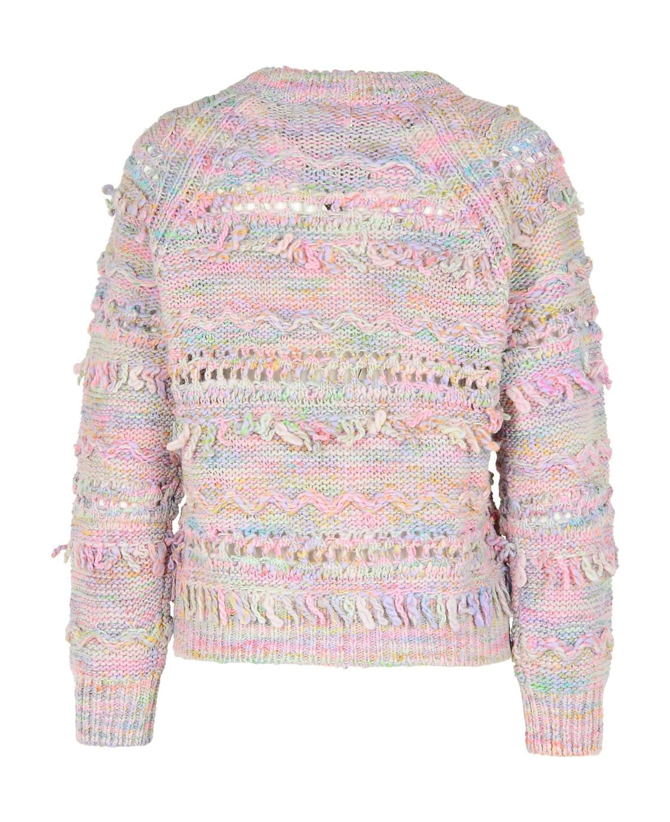 Marant Étoile Crewneck Blend Jumper - pink