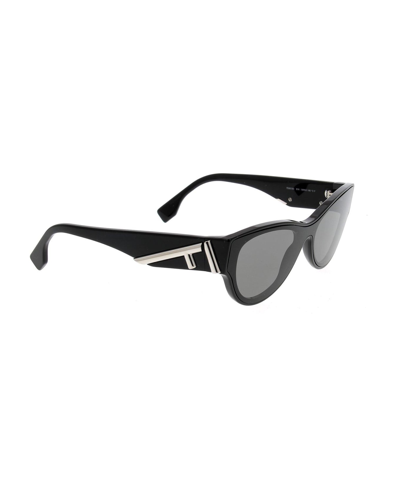 Fendi Cat-eye Frame Sunglasses - 01A - Black