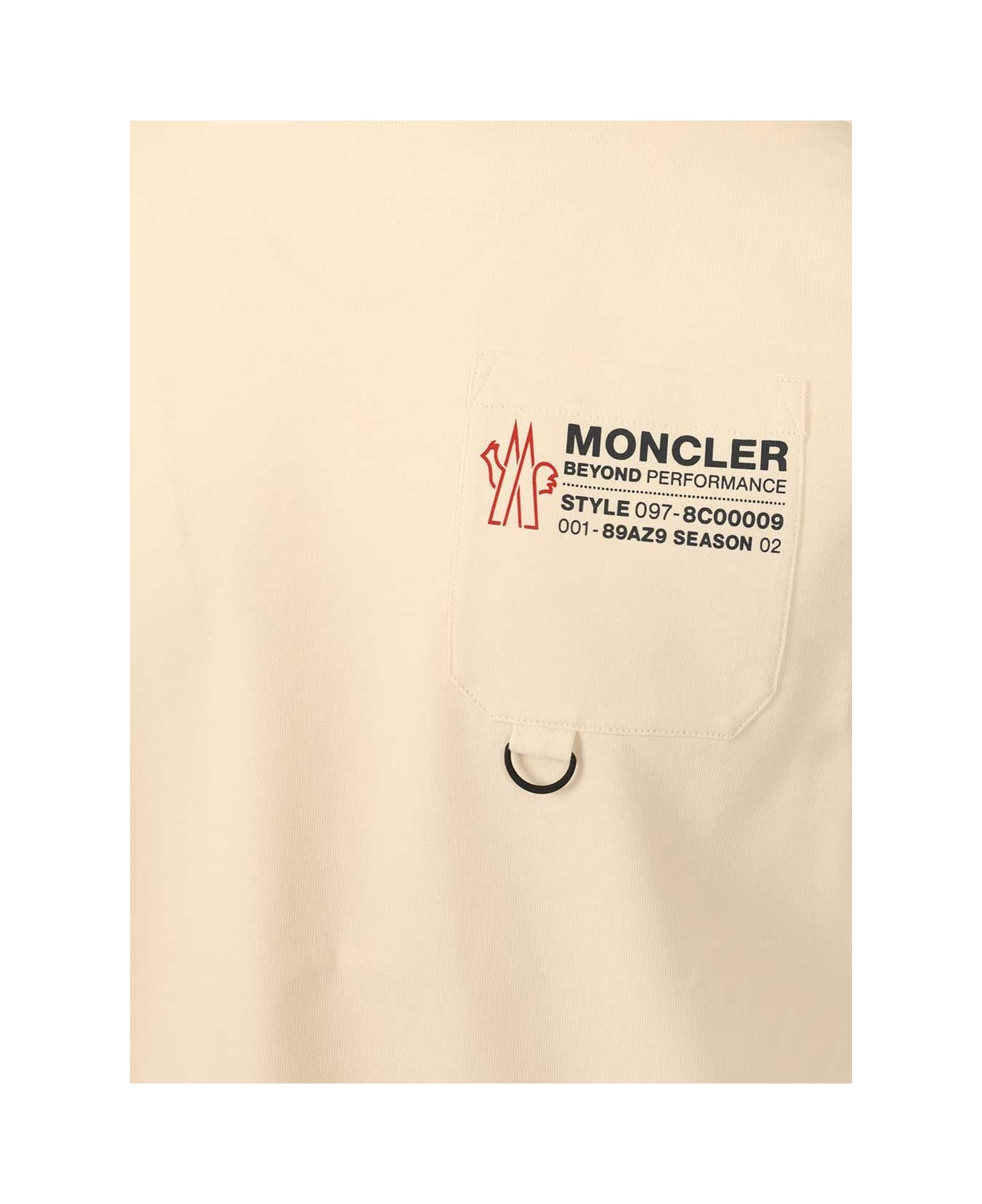 Moncler Grenoble Logo Cotton Jersey T-shirt - WHITE
