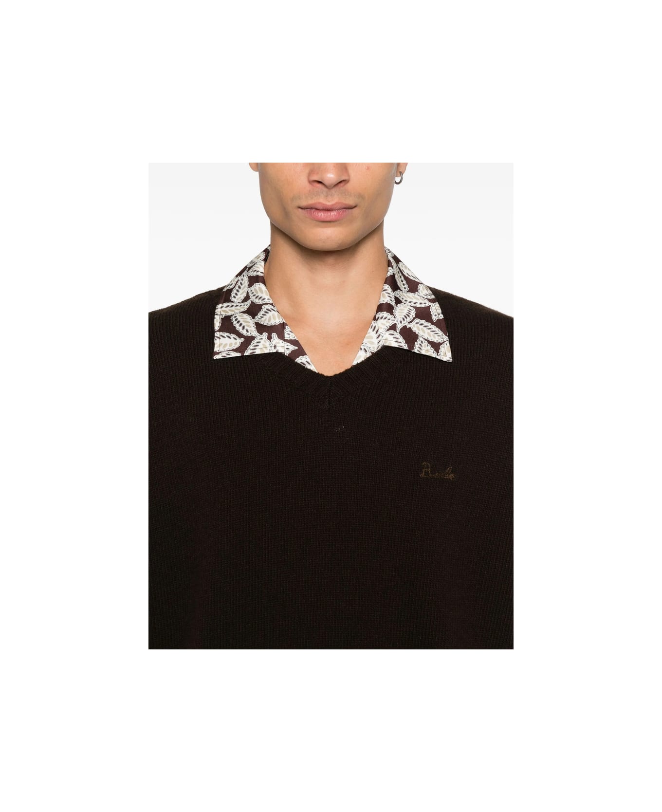 Bode Sweater - BROWN