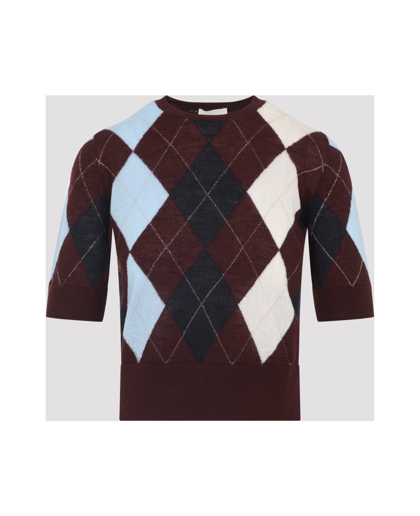 Khaite Anders Sweater - Merlot Multi