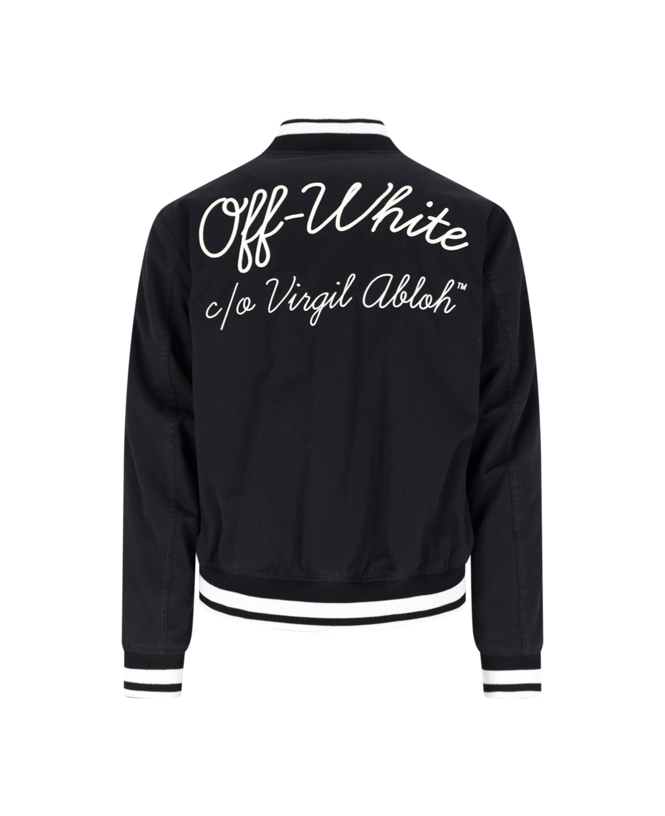 Off-White 
souvenir
 Bomber Jacket - BLACK-WHITE