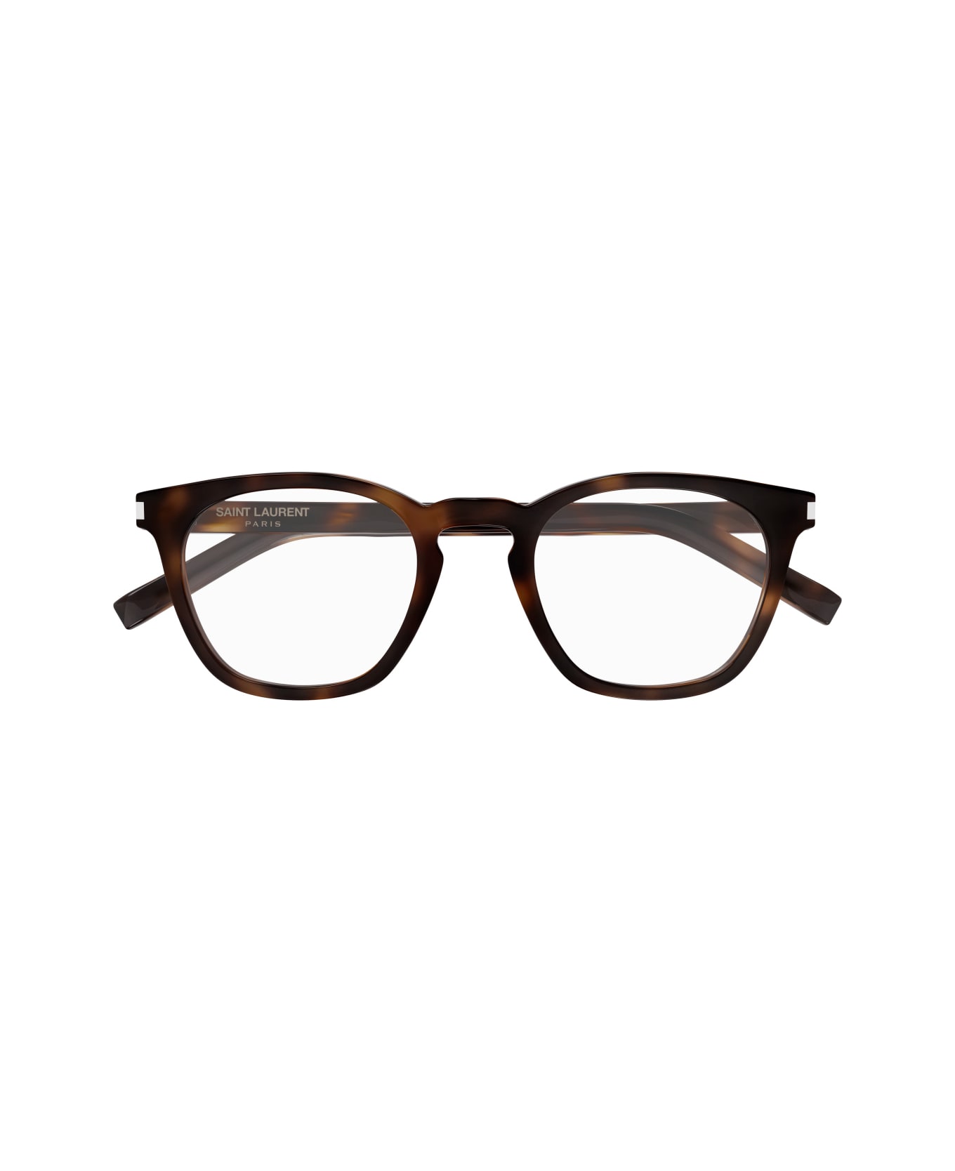 Saint Laurent Eyewear Saint Laurent Sl 28 Opt Linea Corner Angle 002 Havana Glasses - Havana