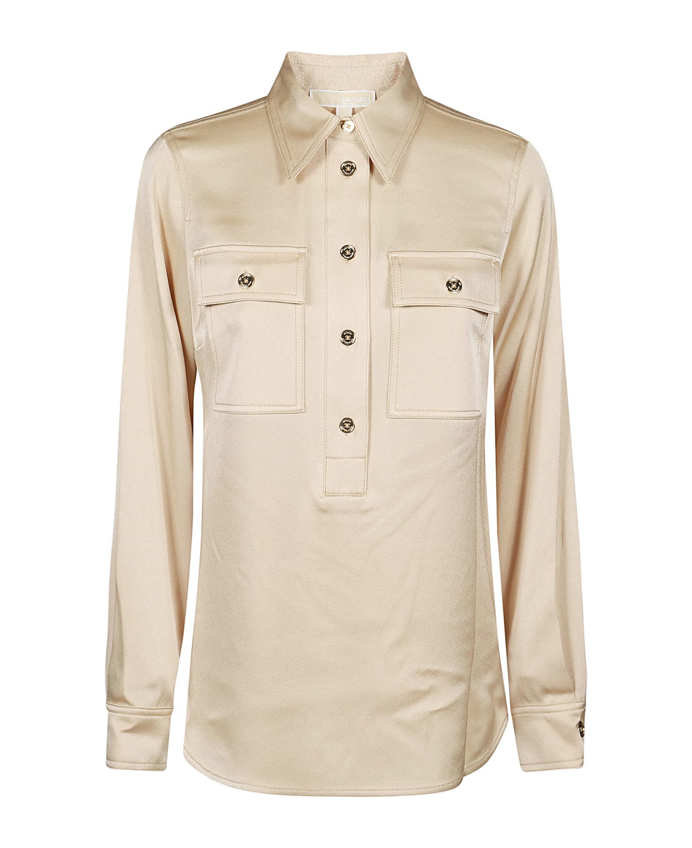 Michael Kors Long Sleeve Shirt - Buff