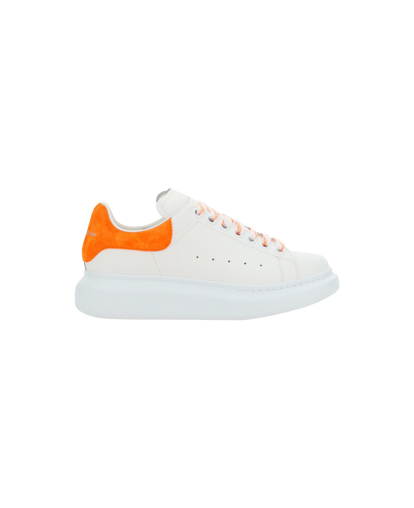 Alexander McQueen Sneakers - White/sunset Orange