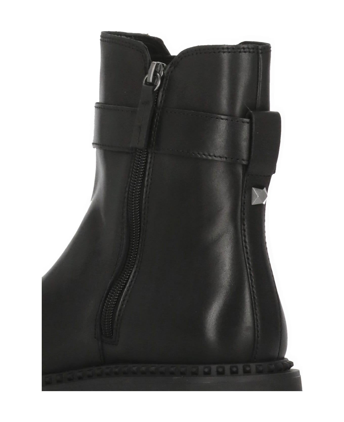 Ash Margot Chelsea Ankle Boots - Black