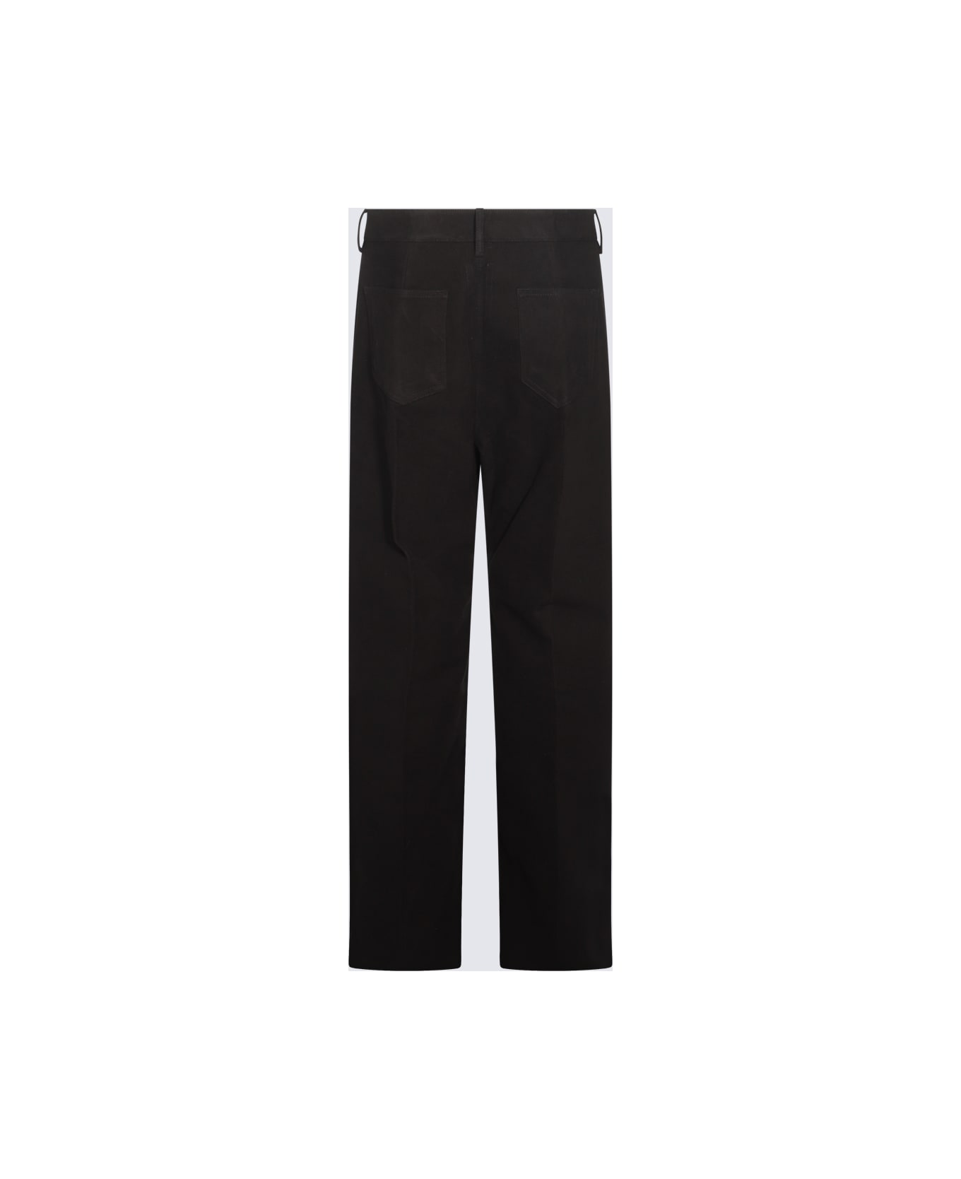 Rick Owens Black Cotton Geth Jeans - Black